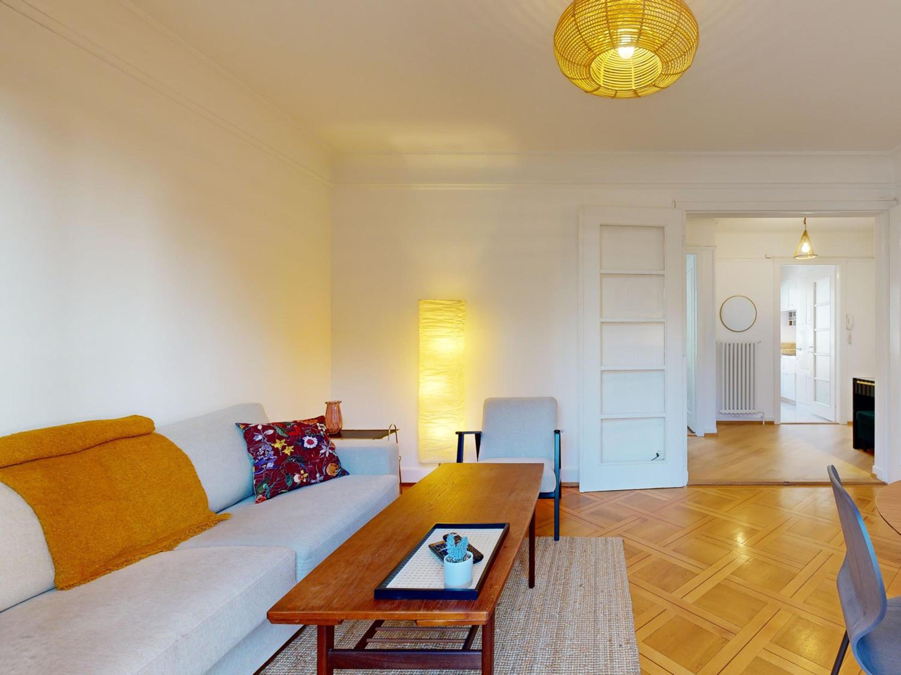 Bright flat in the heart of Lausanne