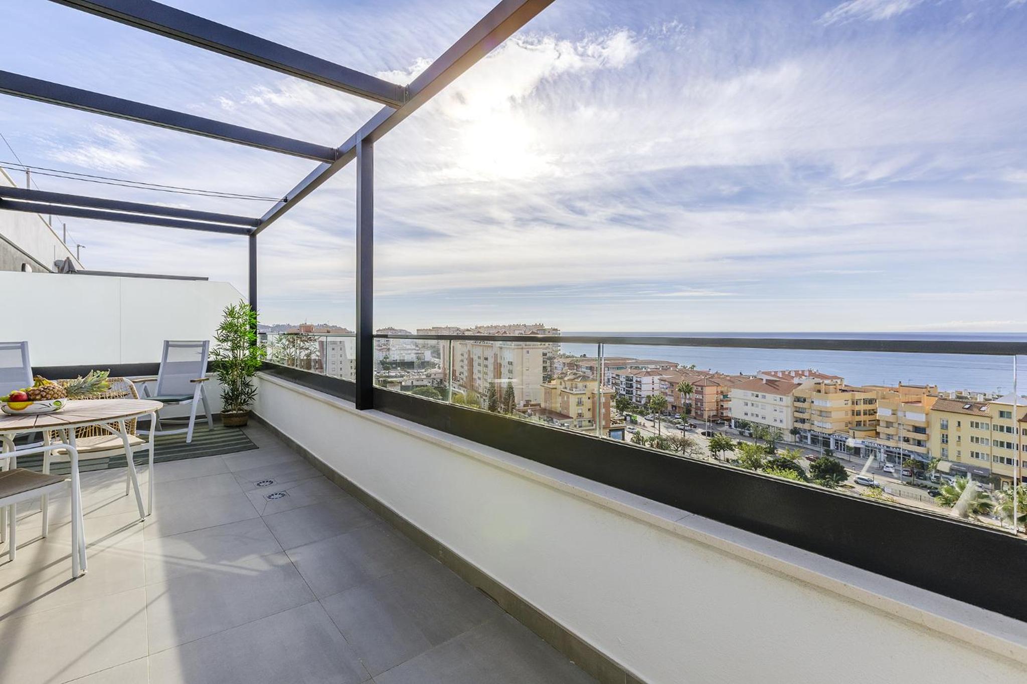 A&N Panoramic Sea Terrace Penthouse Algarrobo Costa view 3