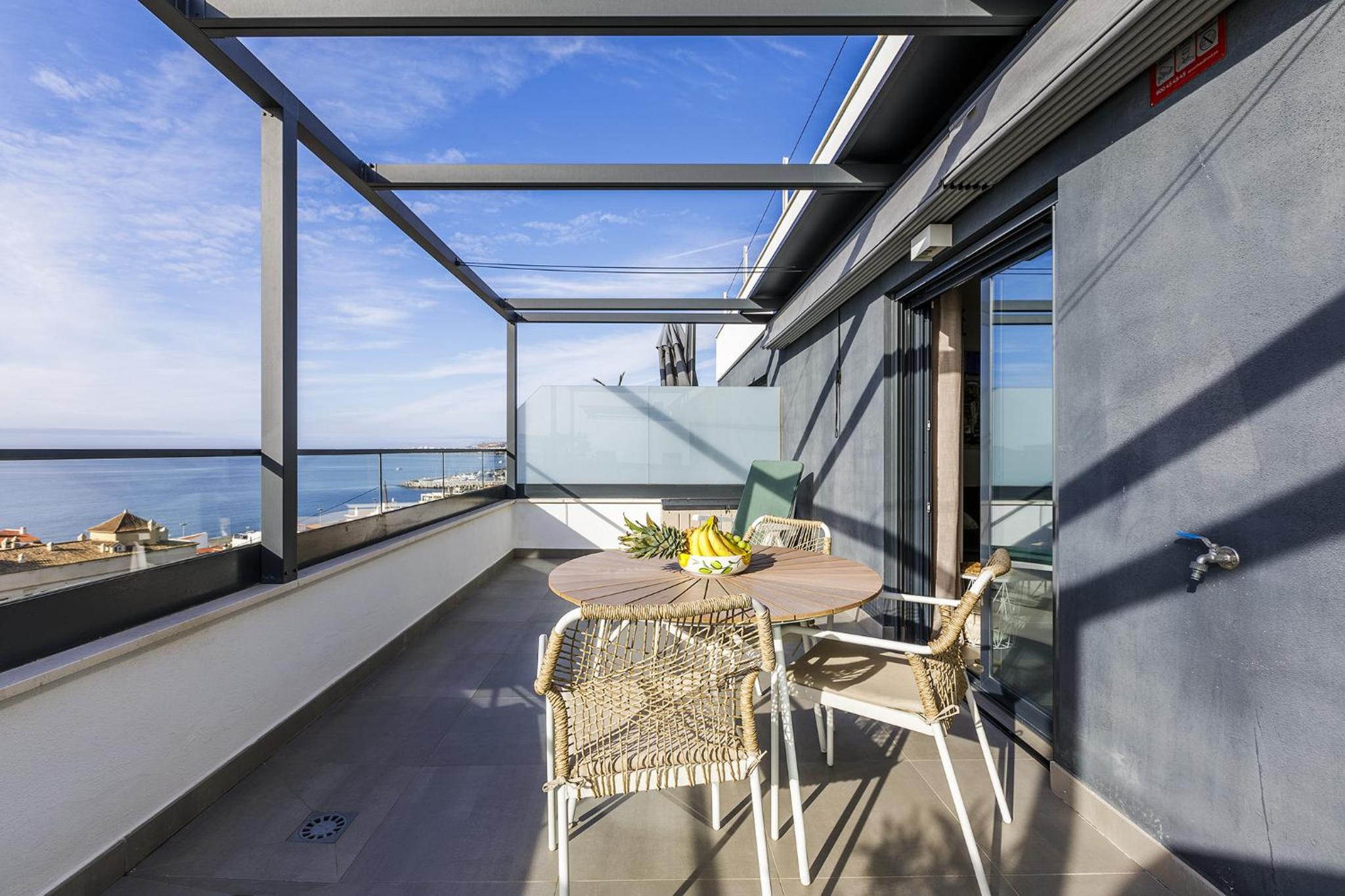 A&N Panoramic Sea Terrace Penthouse Algarrobo Costa view 4
