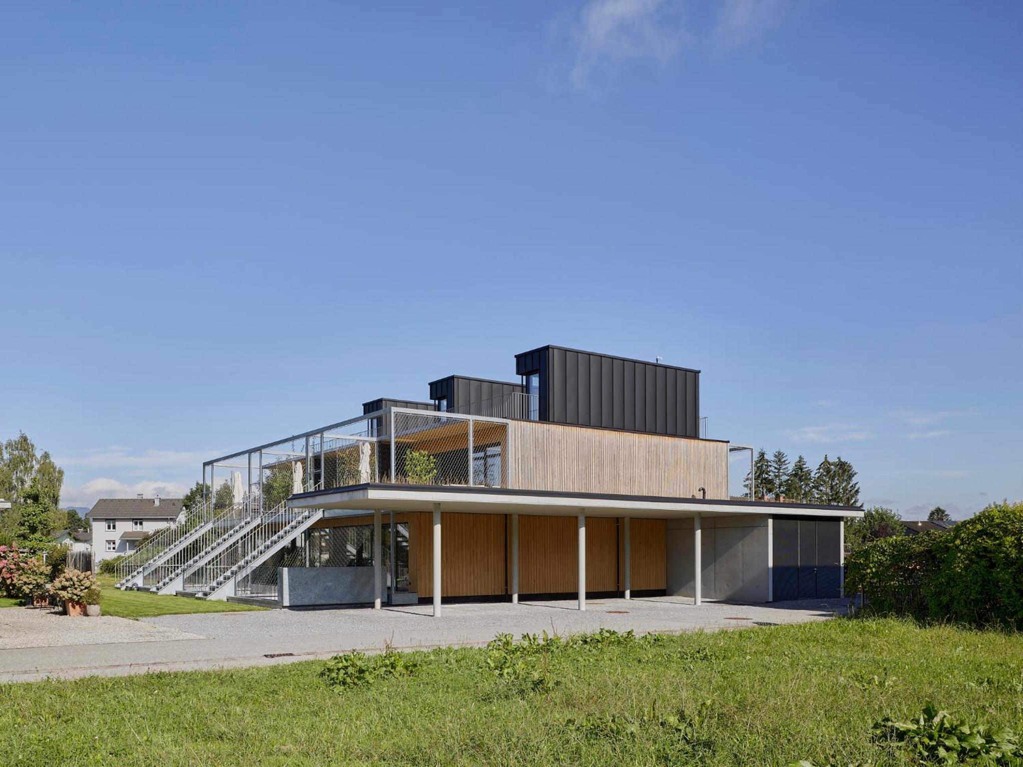 Architektenhaus RHaa mit Terrassen