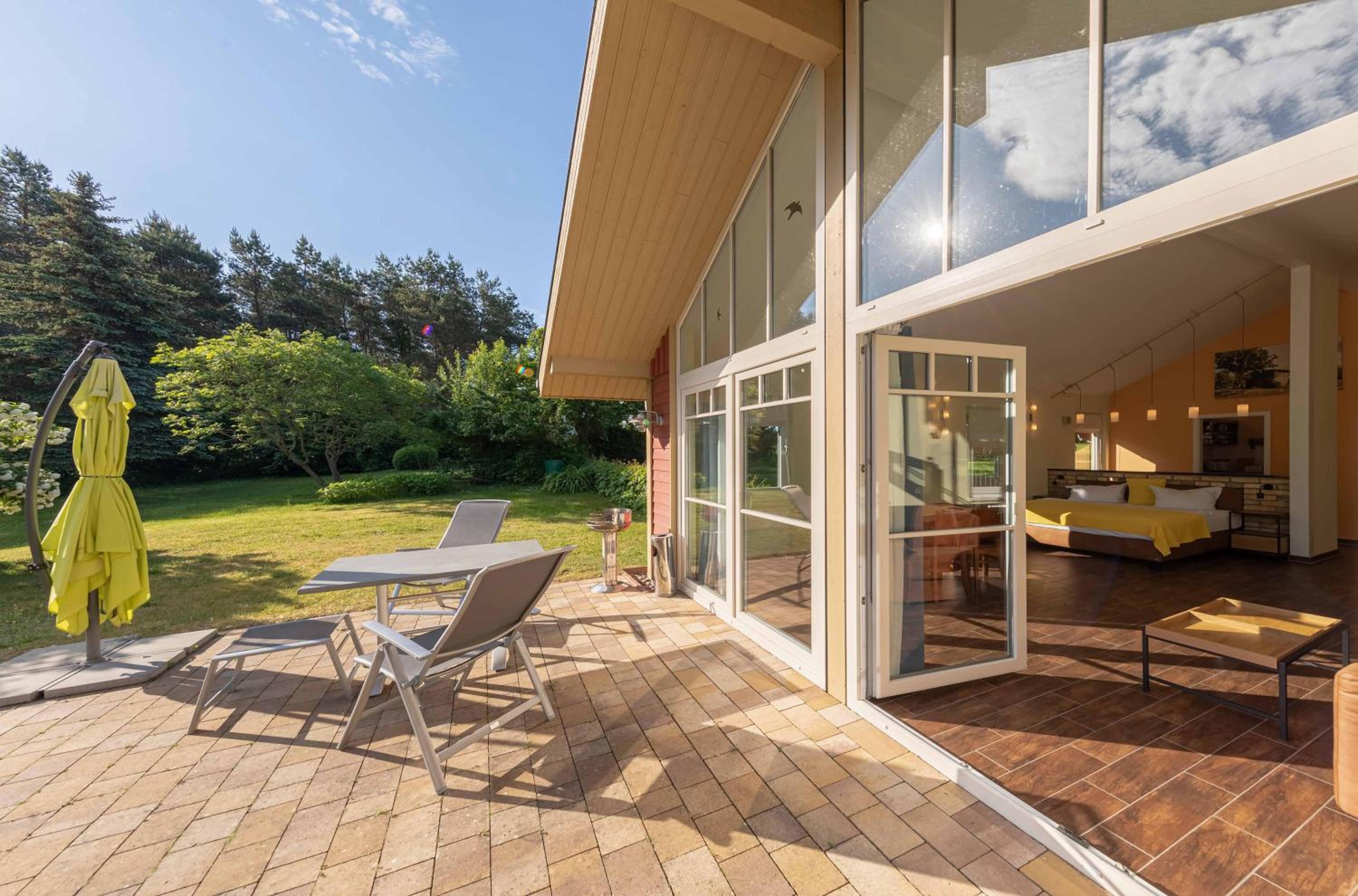 Wildgans - Stilvolles Ferienhaus mit Terrasse, Seeblick Naturidylle am Loppiner See - Property Image 20