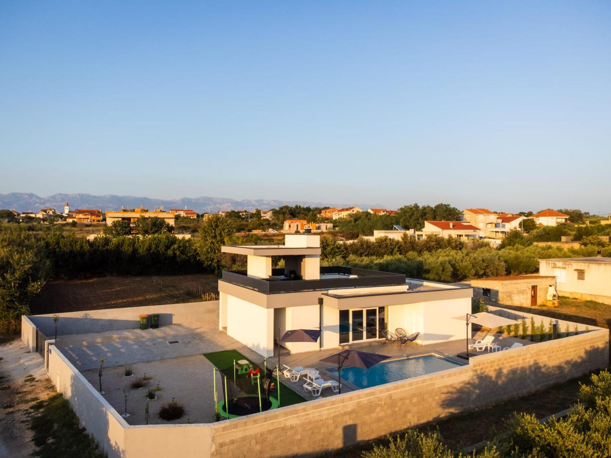 Luxury Villa Vrsi with Private pool view 4