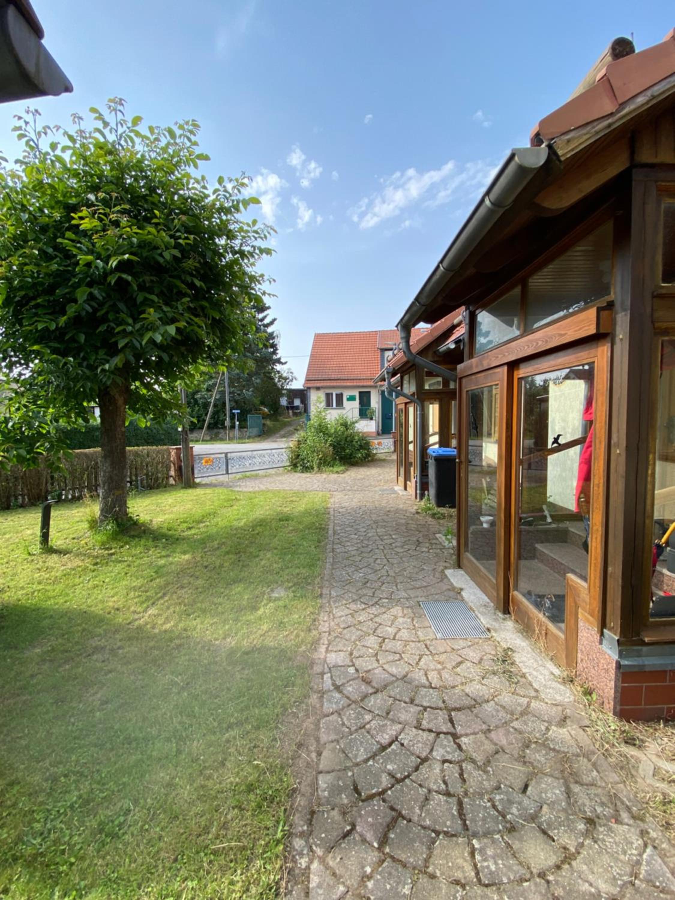 Familiennest und Romantikblick, 120qm FeWo, 3 Schlafplätze, eigener Parkplatz