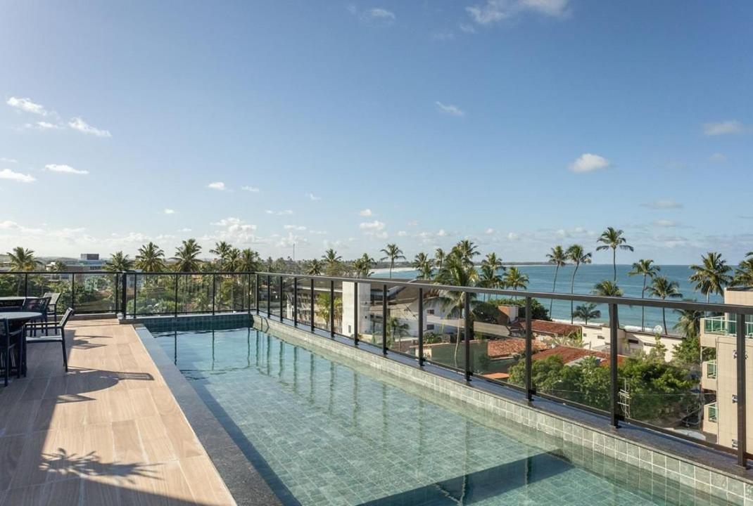 Centro de Porto de Galinhas a 50m do mar com rooftop, piscina e cozinha completa