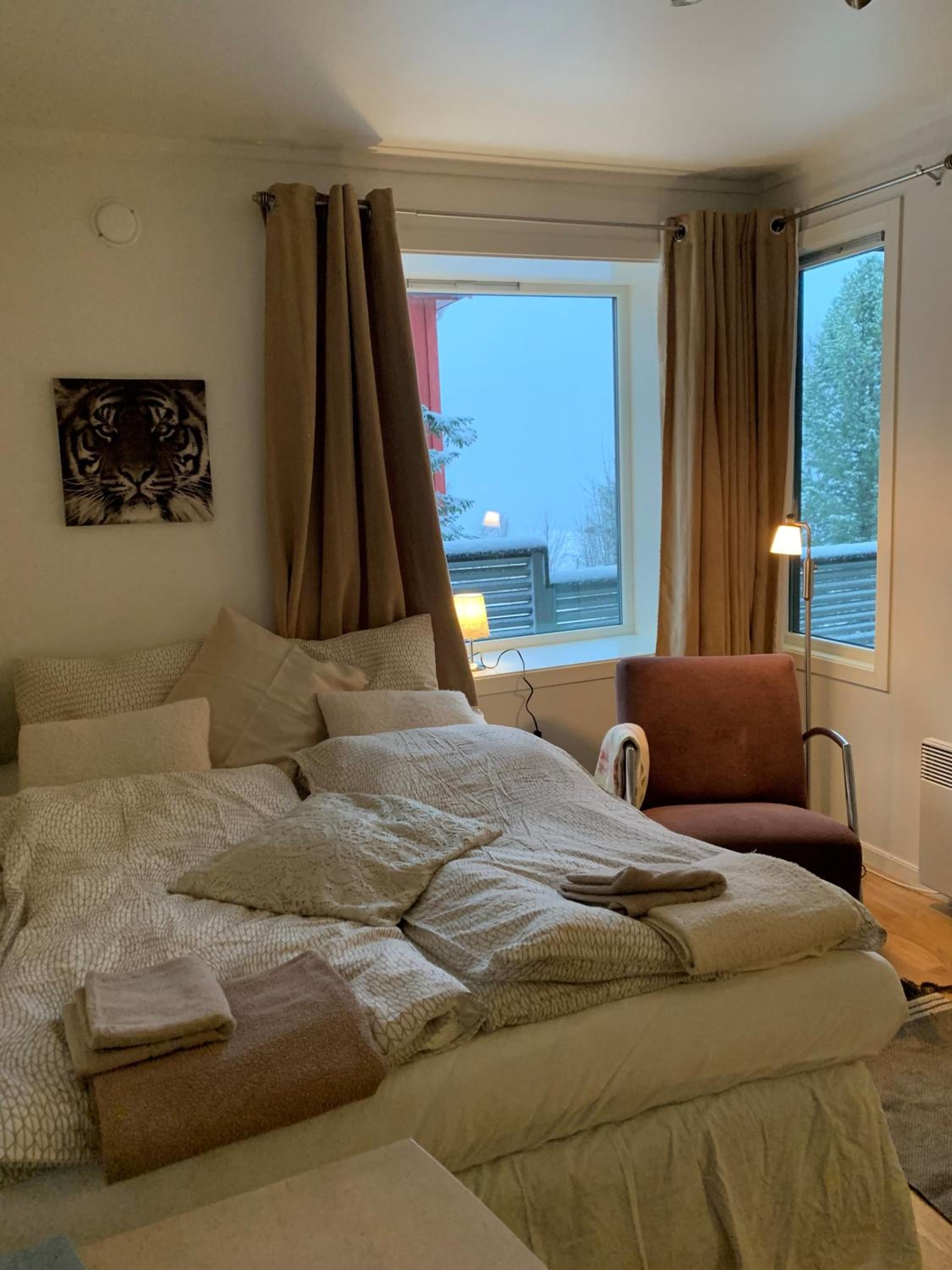 Panoramic apartment with three bedrooms