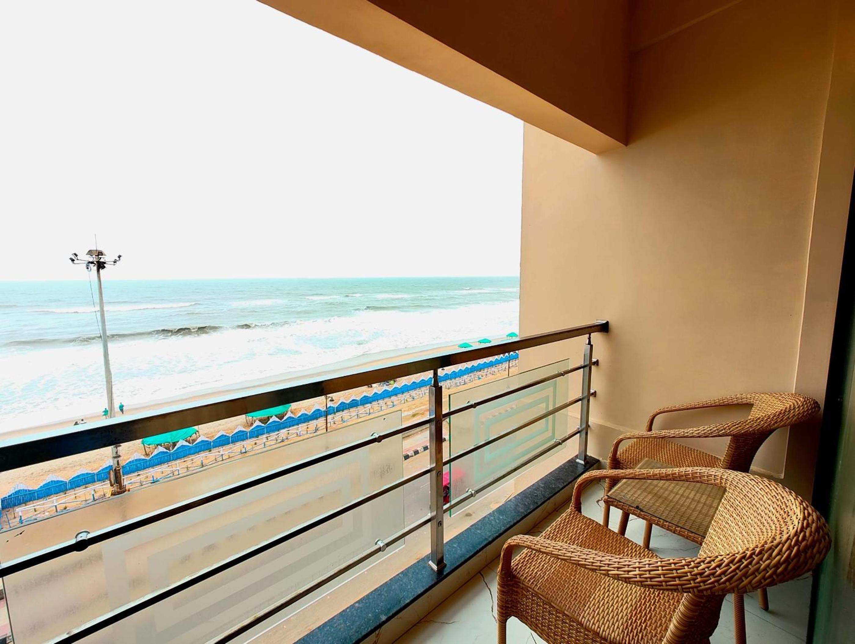 Hotel Dreamland Puri - All-Room-Sea-Facing-with-Attached-Balcony- New Marine Drive Road Puri - Lift-Wifi-Parking-Restaurant Facilities view 2