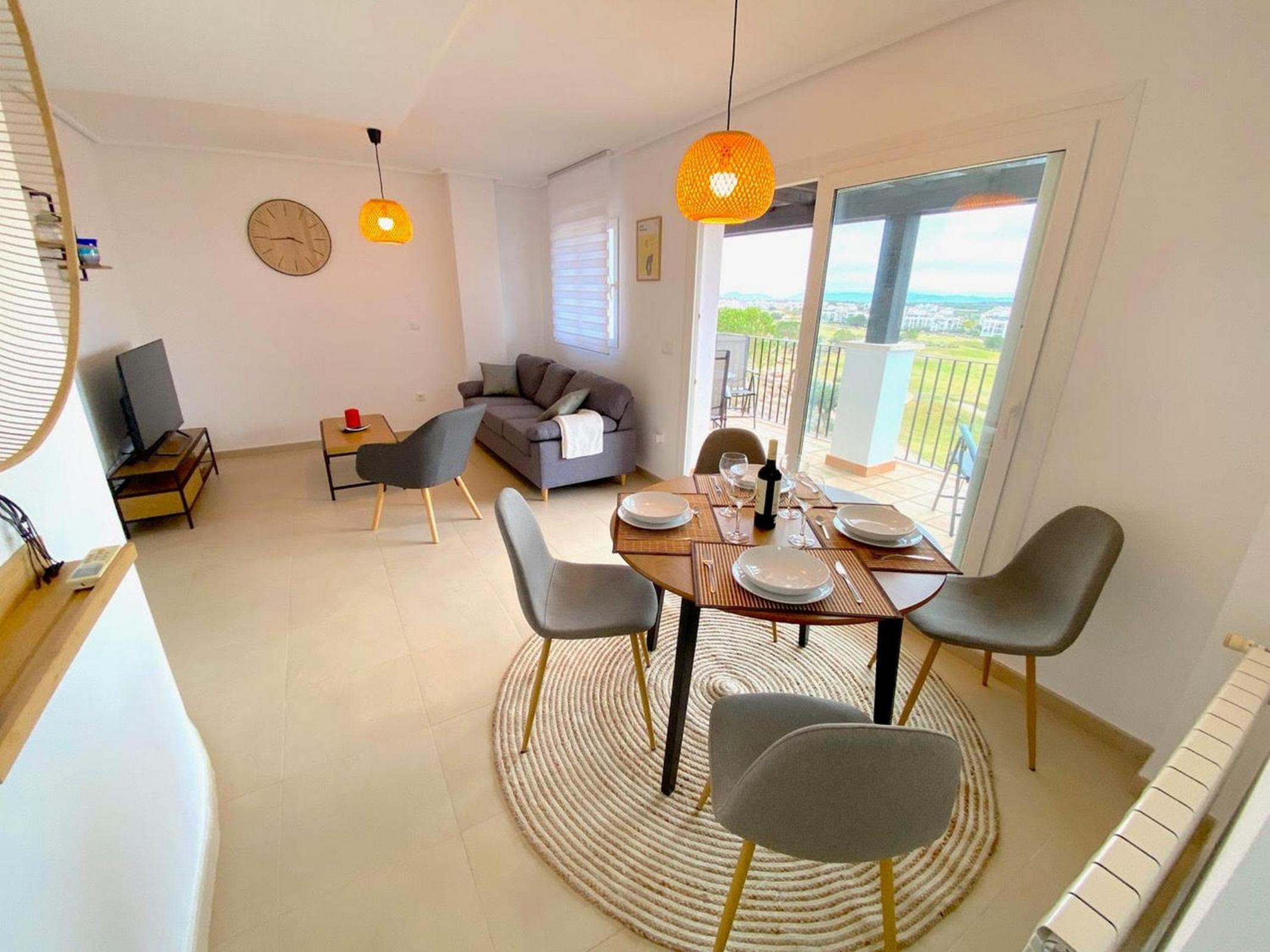Hacienda Riquelme Sunny two bed apartment Sucina