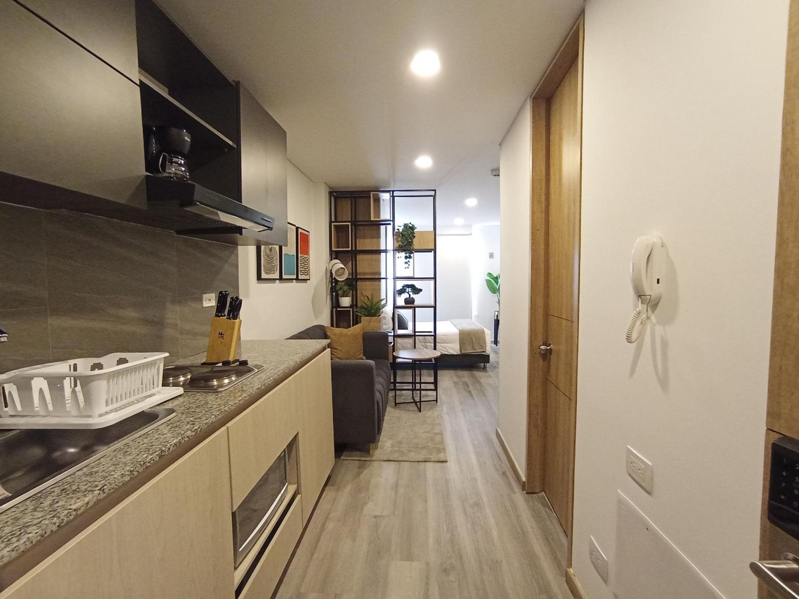Acogedor apartamento sobre la Zona T en Bogotá
