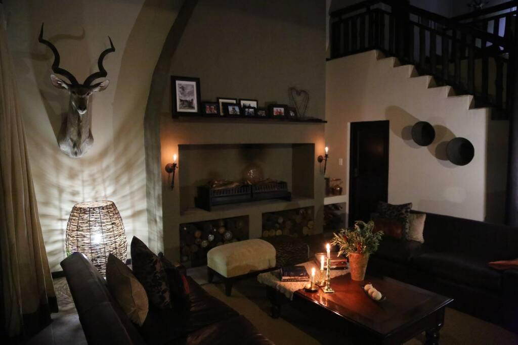 Farm stay in the heart of the Kalahari Namibia- serviced luxury self catering accommodation view 5