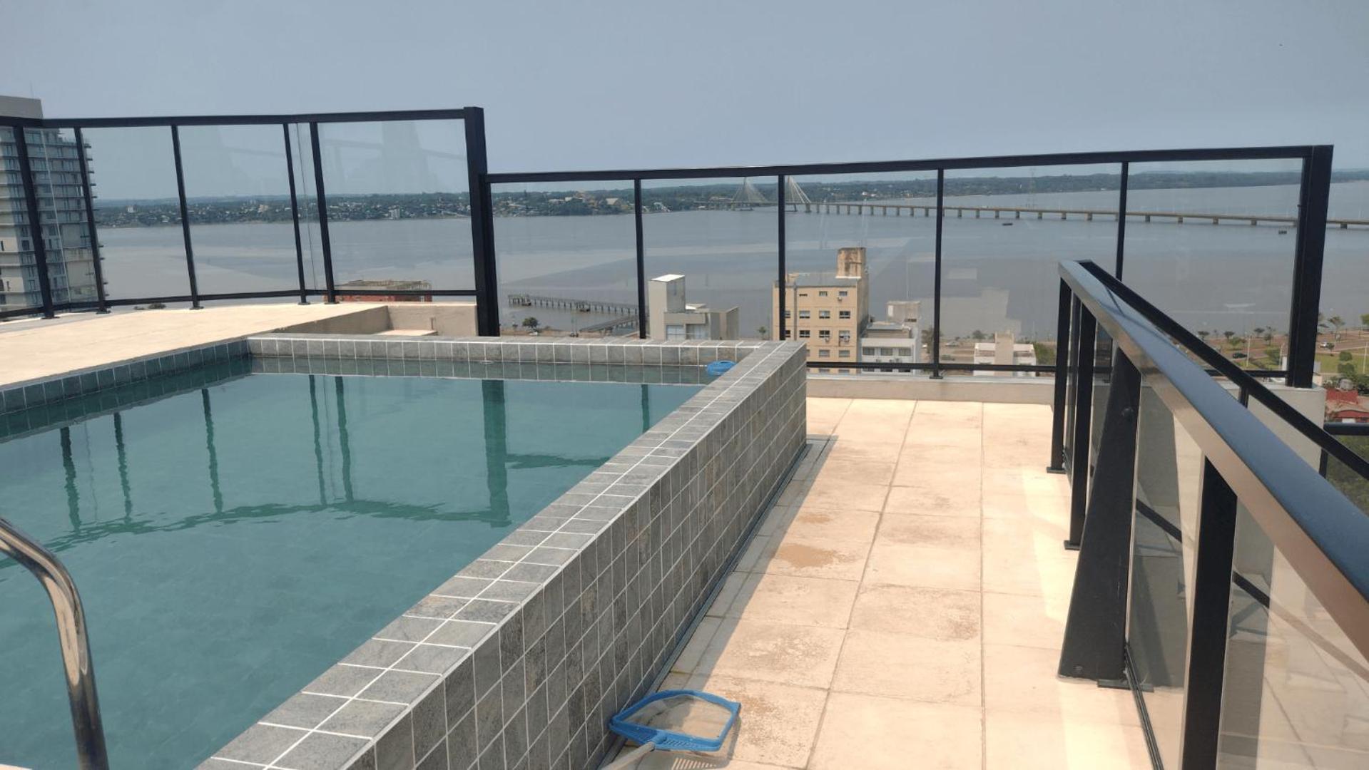 Céntrico Loft con Piscina y Balcón en Posadas