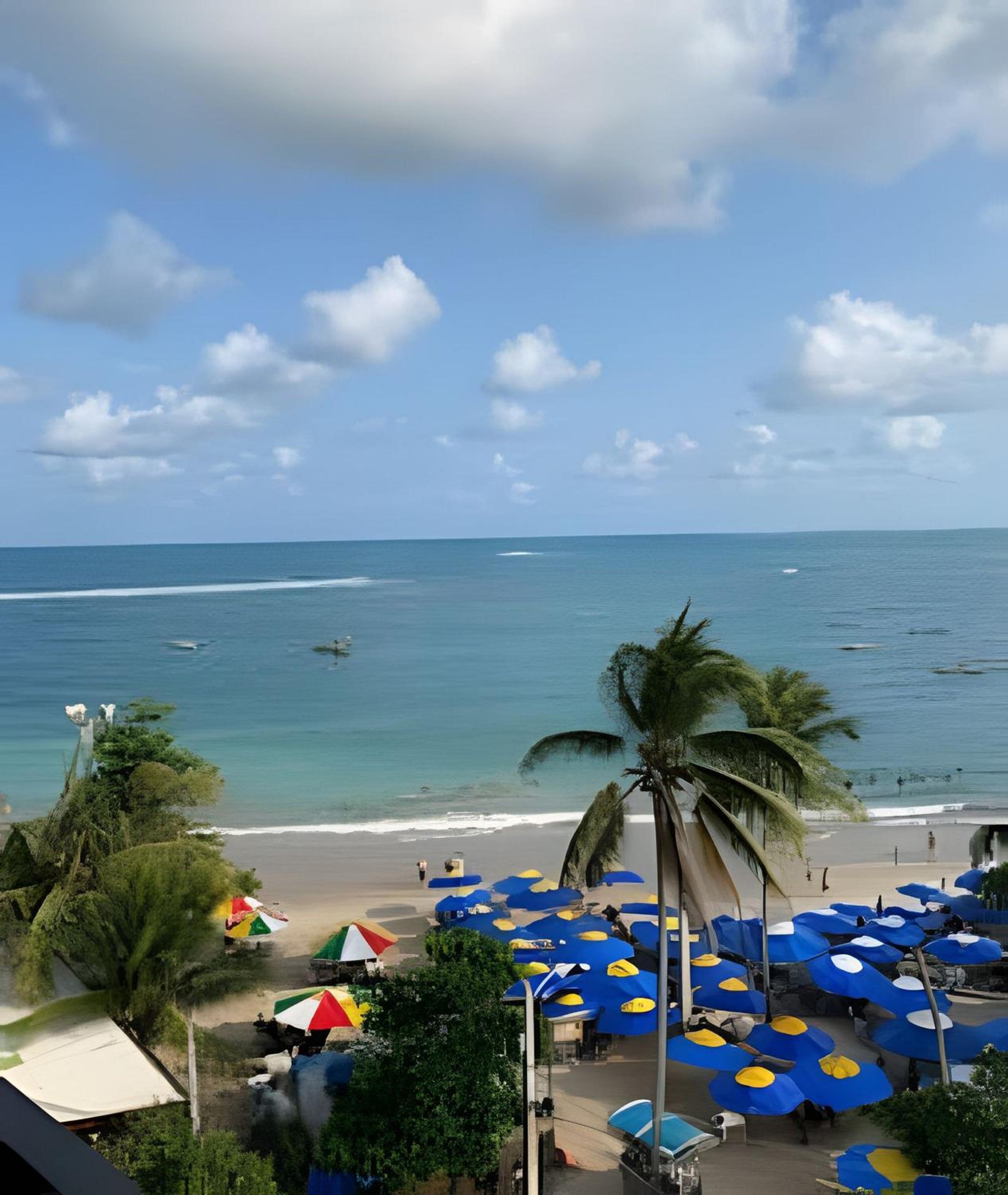 Beachfront flat at Porto de Galinhas beach, close to the natural pools.