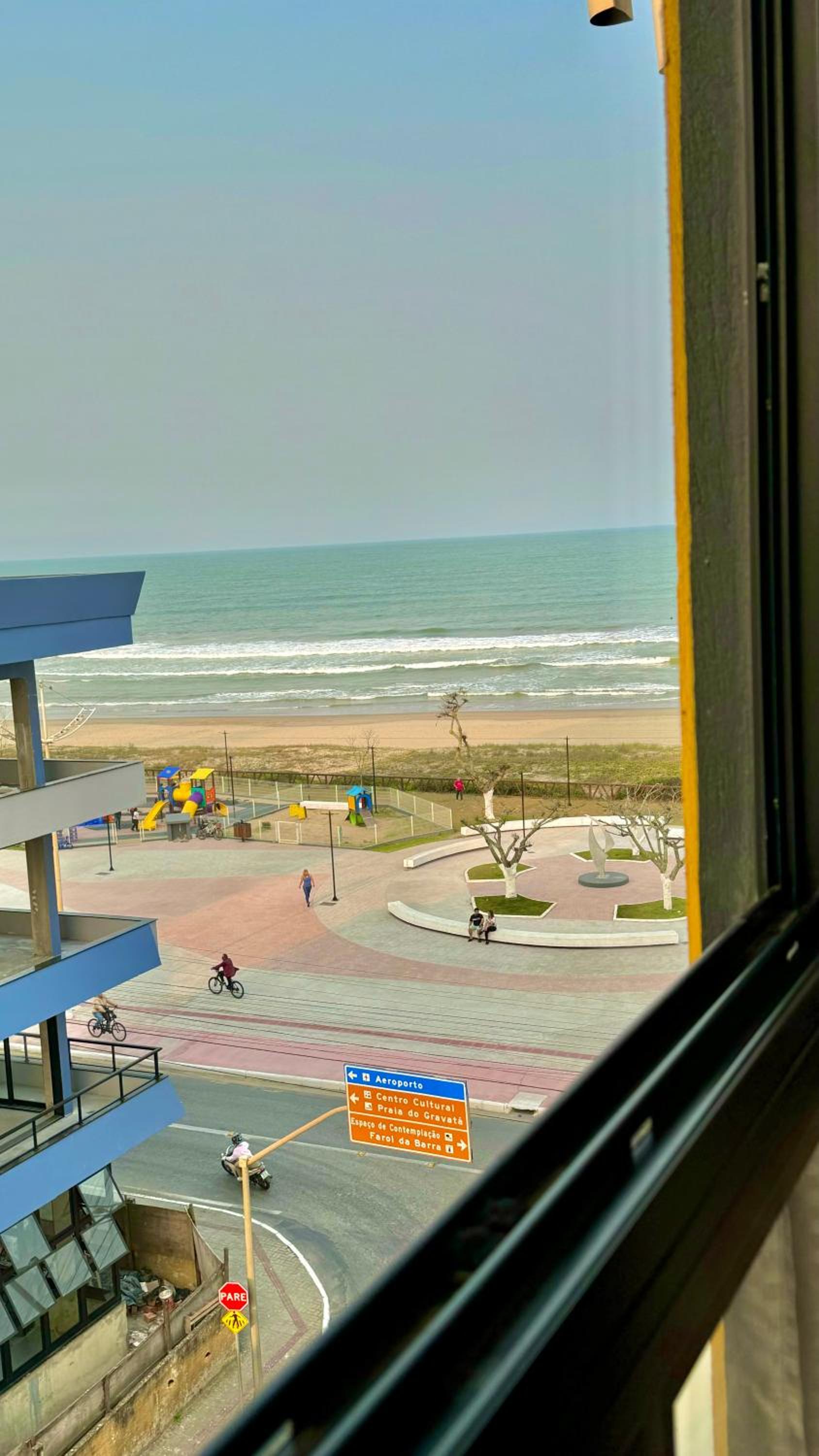 Apartamento beira mar