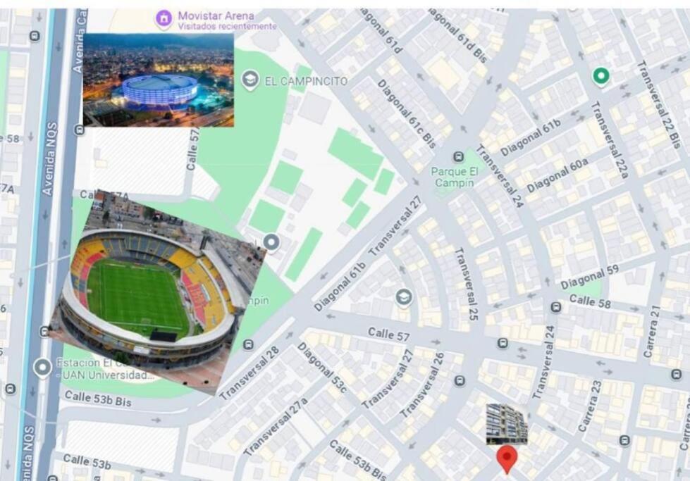 Apartamento Movistar y Campín