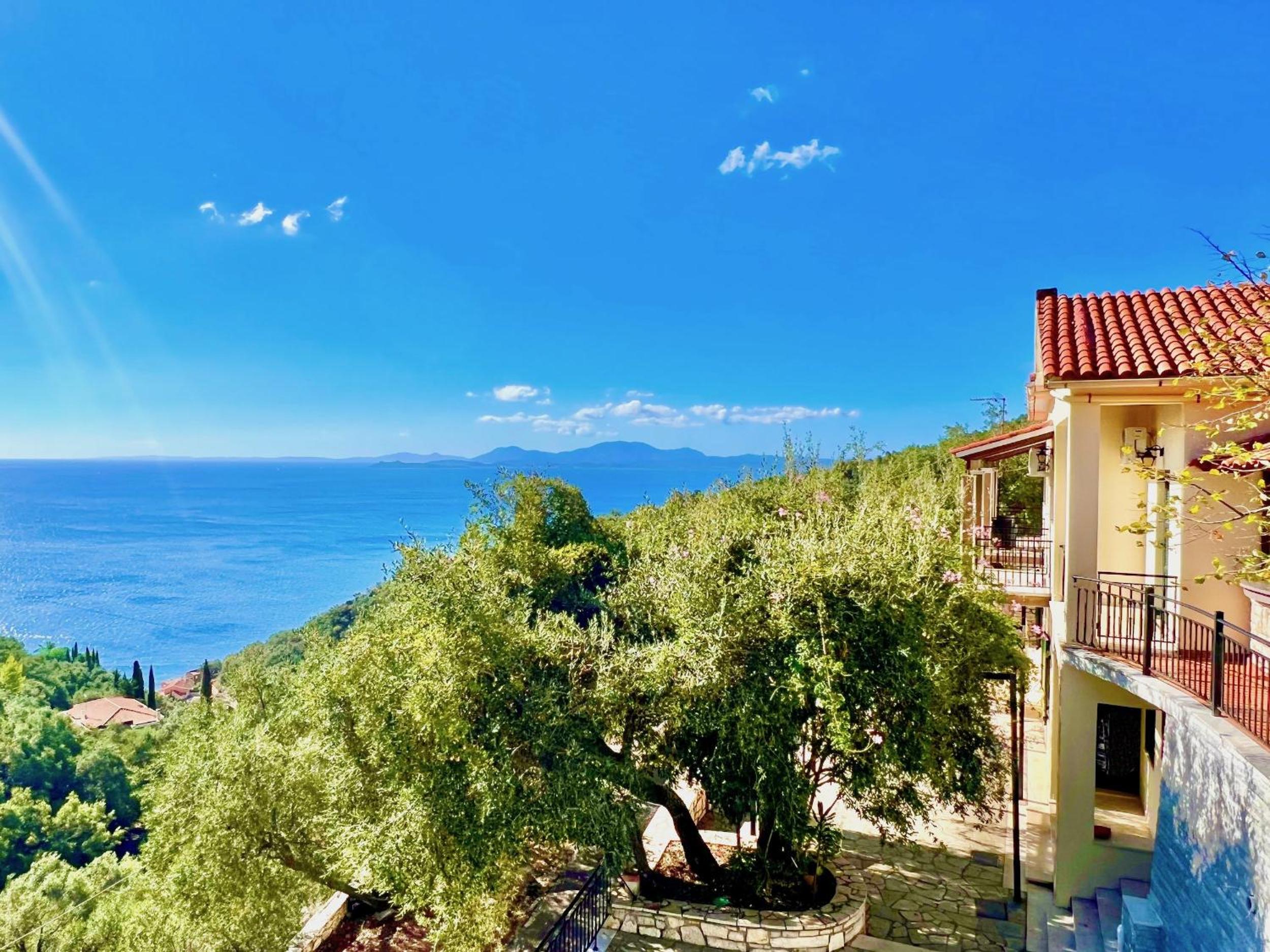 Villa Kaminaki Panorama with private pool by DadoVillas view 3