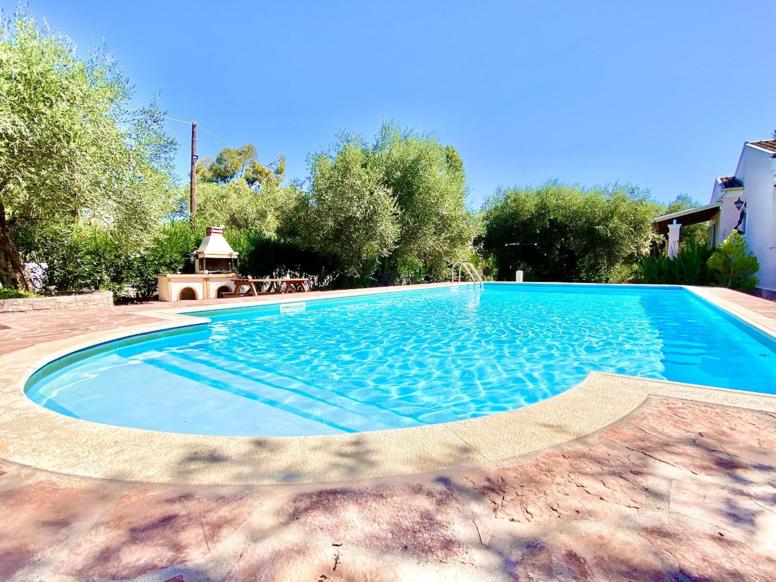 Kostas Beach Estate with private pool by DadoVillas view 2
