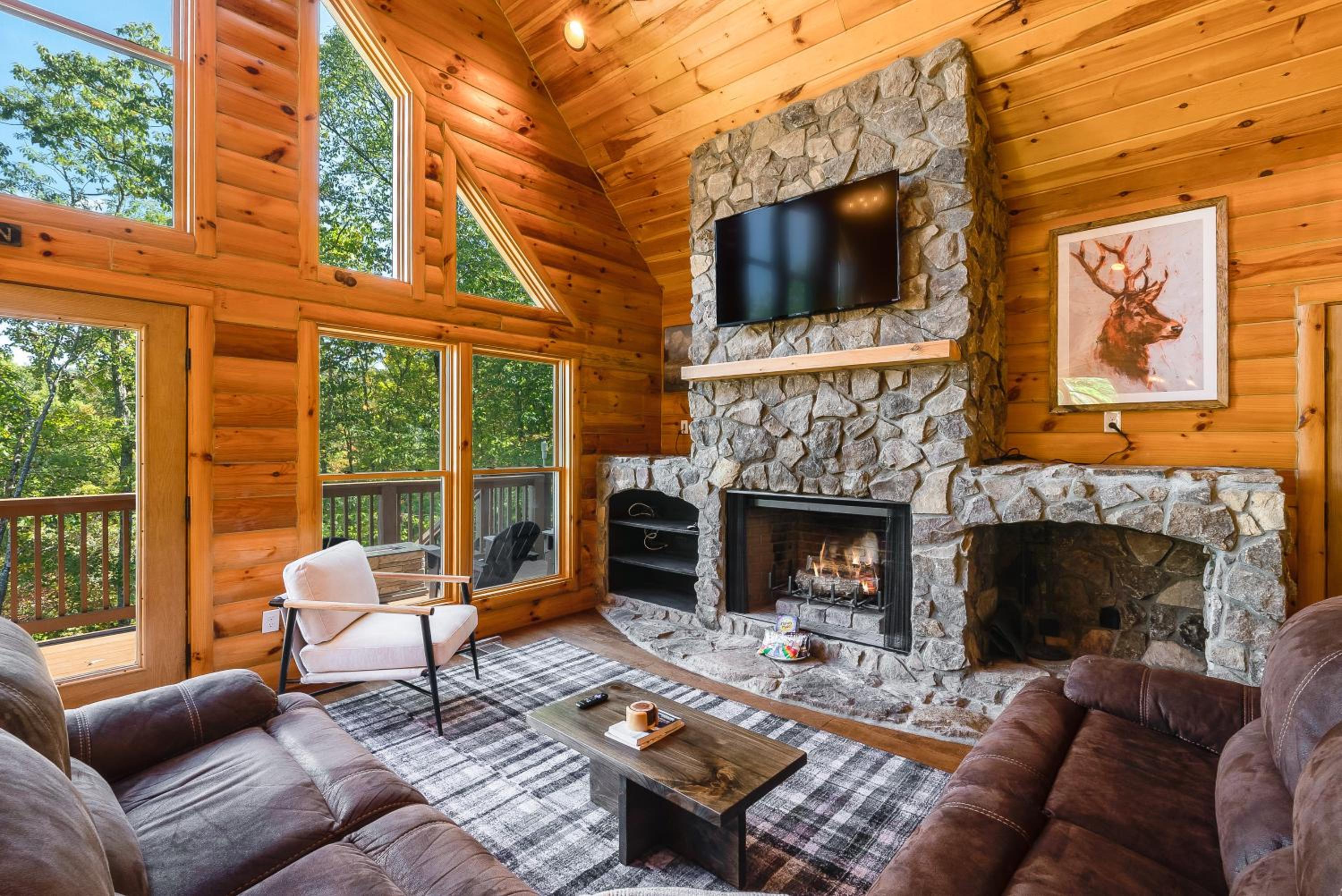 Resort-Style Cabin Escape Hottub & VIEWS! view 4