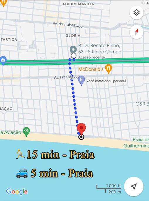 2 - Casa 5 pessoas - Praia Guilhermina