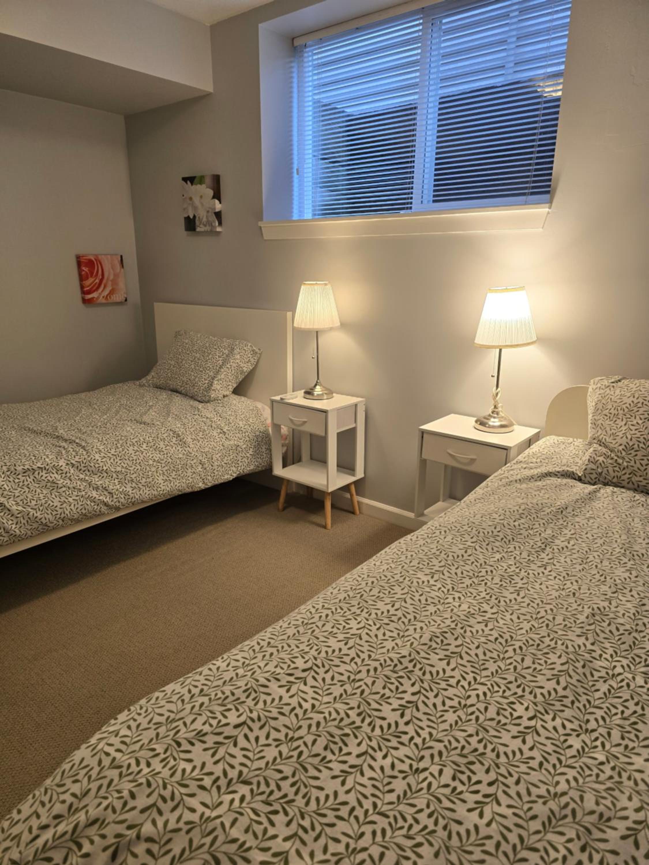 Private basement suite