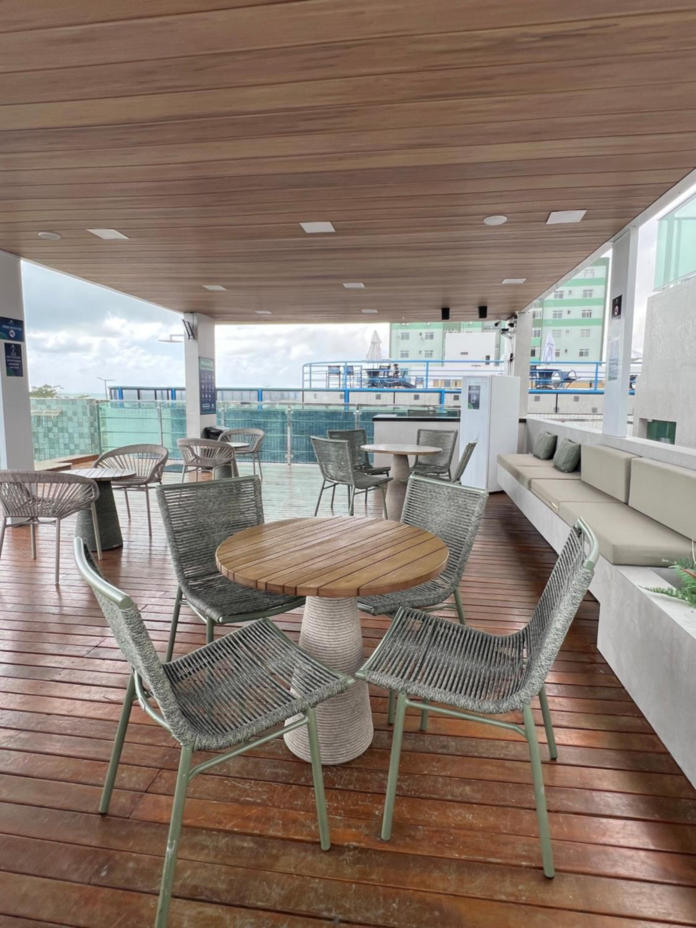 Cobertura de luxo com vista mar - Tambaú