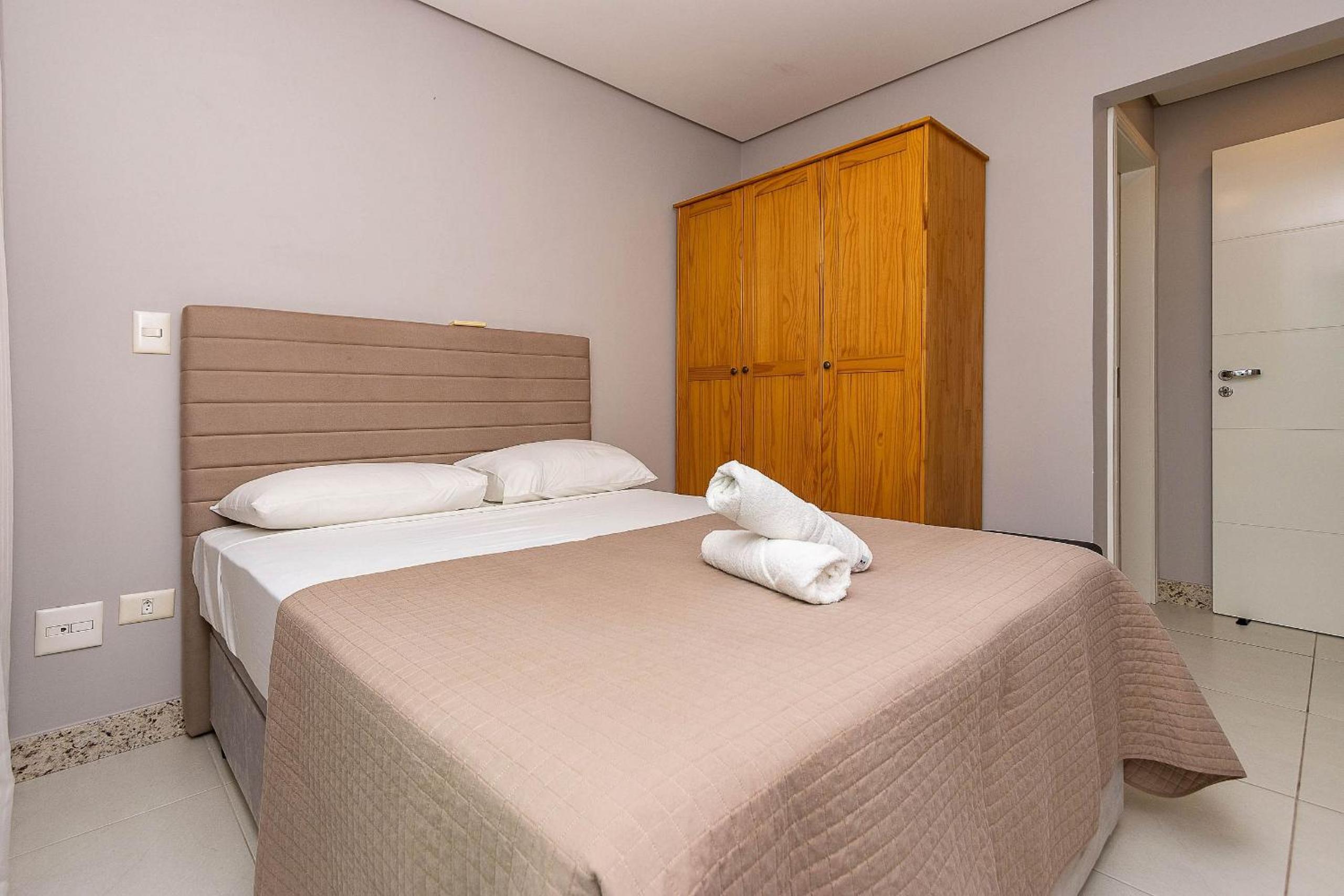 Vila das Ondas 206 - Apartamento Econômico a Metros do Mar em Canto Grande - 2 Dormitórios Para até 4 pessoas