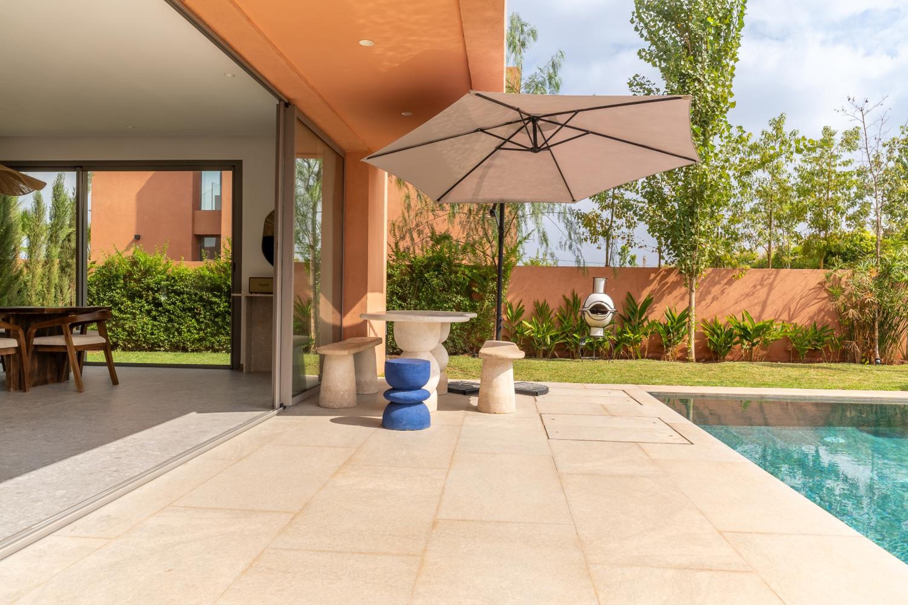 Luxury Villa with heated pool & Atlas view view 4