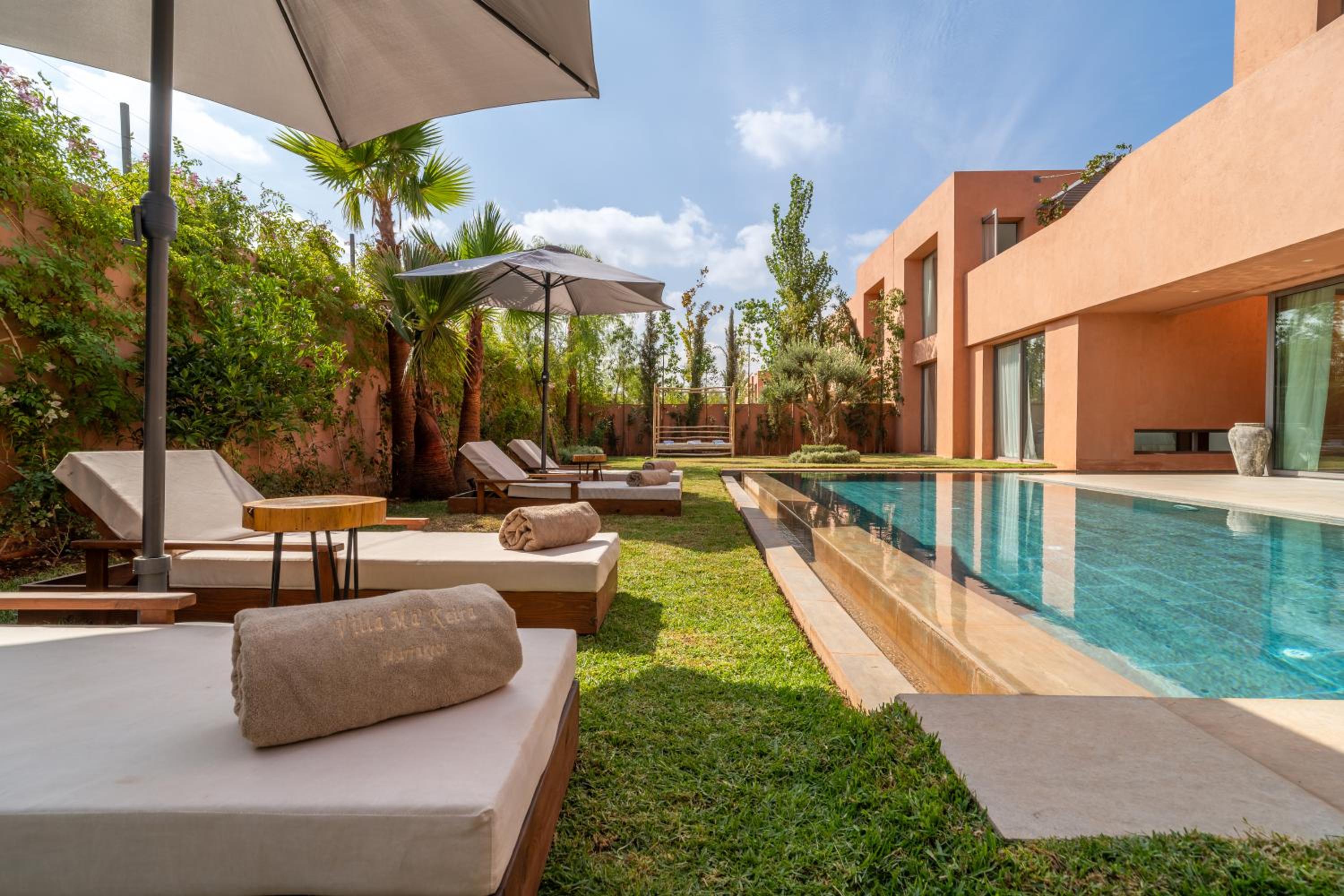 Luxury Villa with heated pool & Atlas view view 5