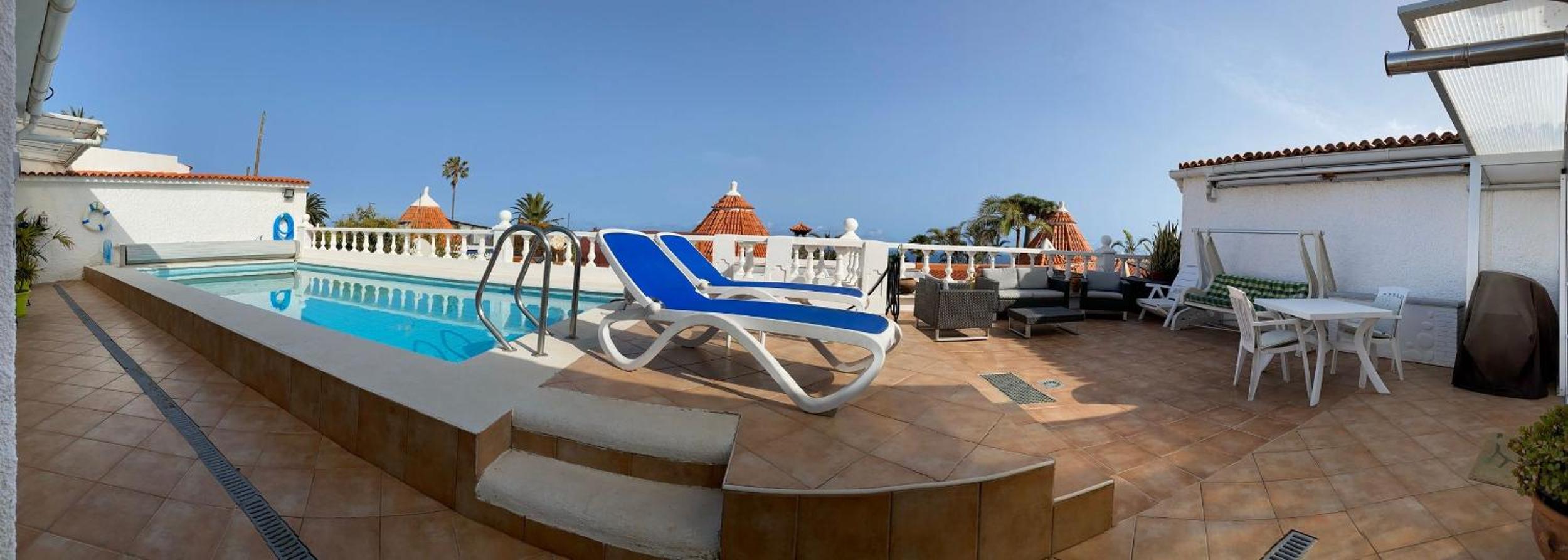 Ferienhaus La Palmita Mit Meerblick