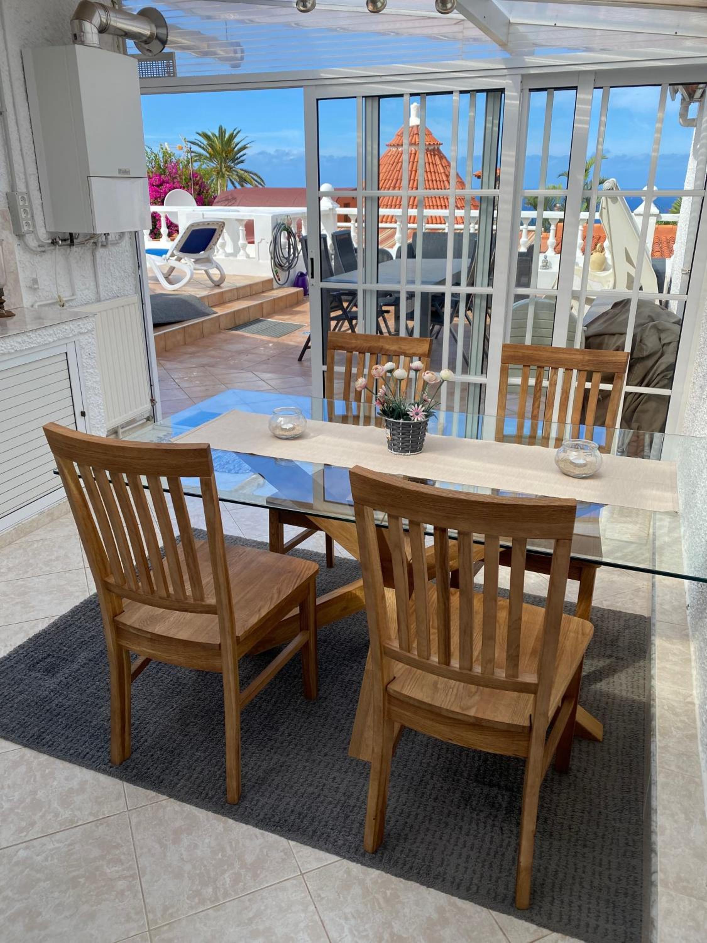 Ferienhaus La Palmita Mit Meerblick