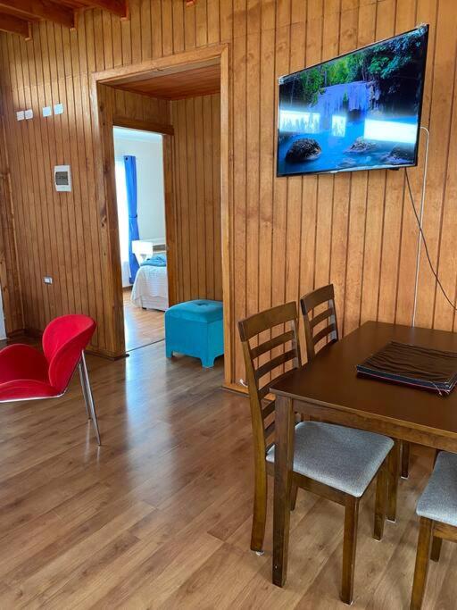 Casa cómoda con calor a hogar