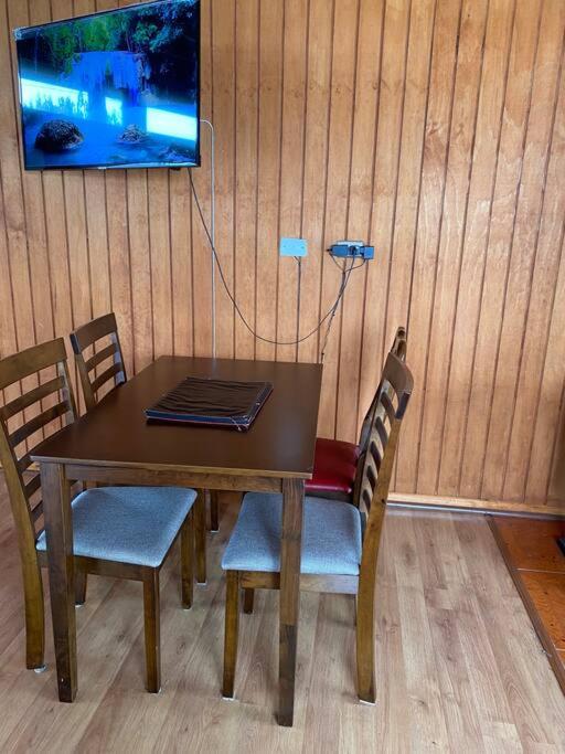 Casa cómoda con calor a hogar