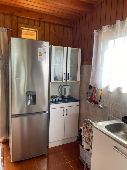 Casa cómoda con calor a hogar
