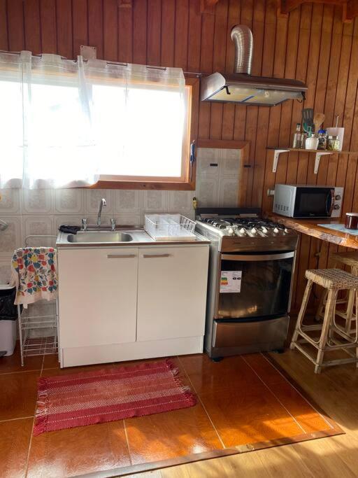 Casa cómoda con calor a hogar