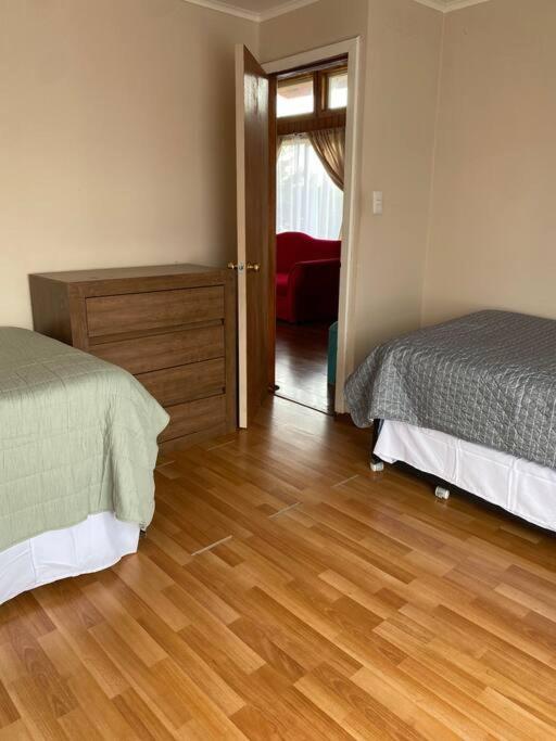 Casa cómoda con calor a hogar