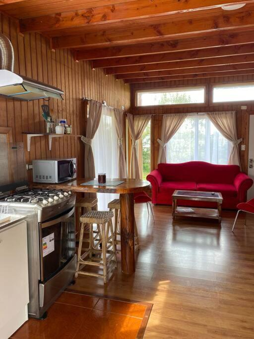 Casa cómoda con calor a hogar