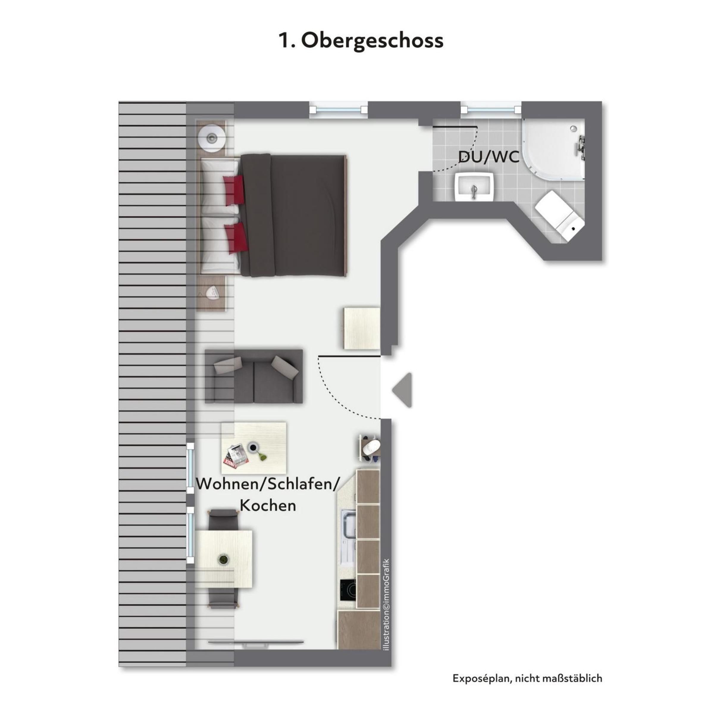 Gästehaus Karstadt Wohnung 03 - Apfelstübchen
