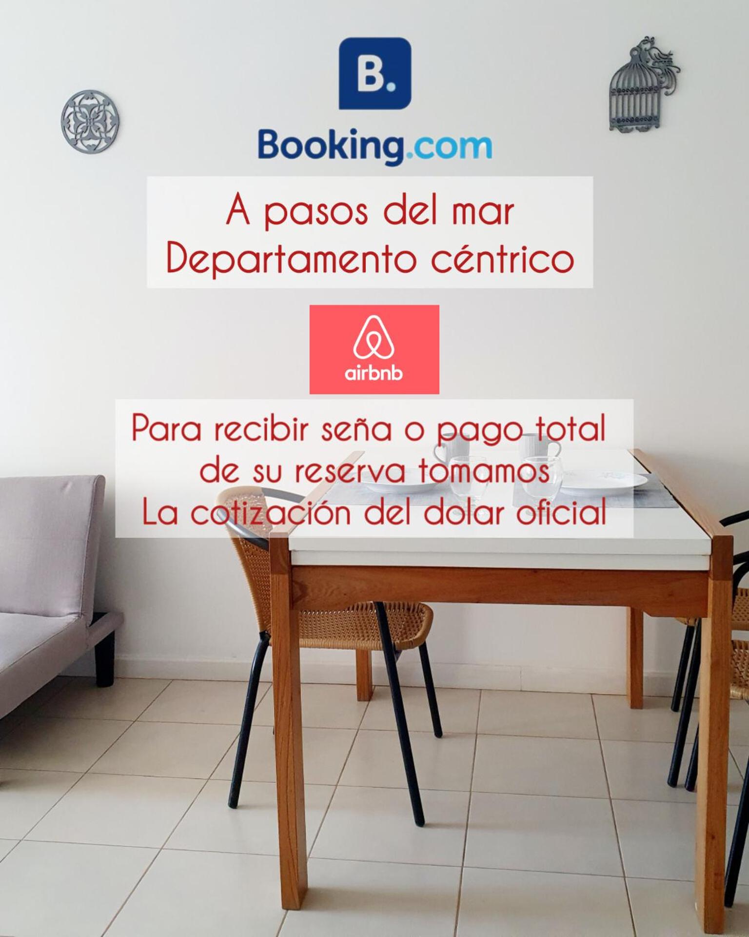A pasos del Mar Departamento céntrico