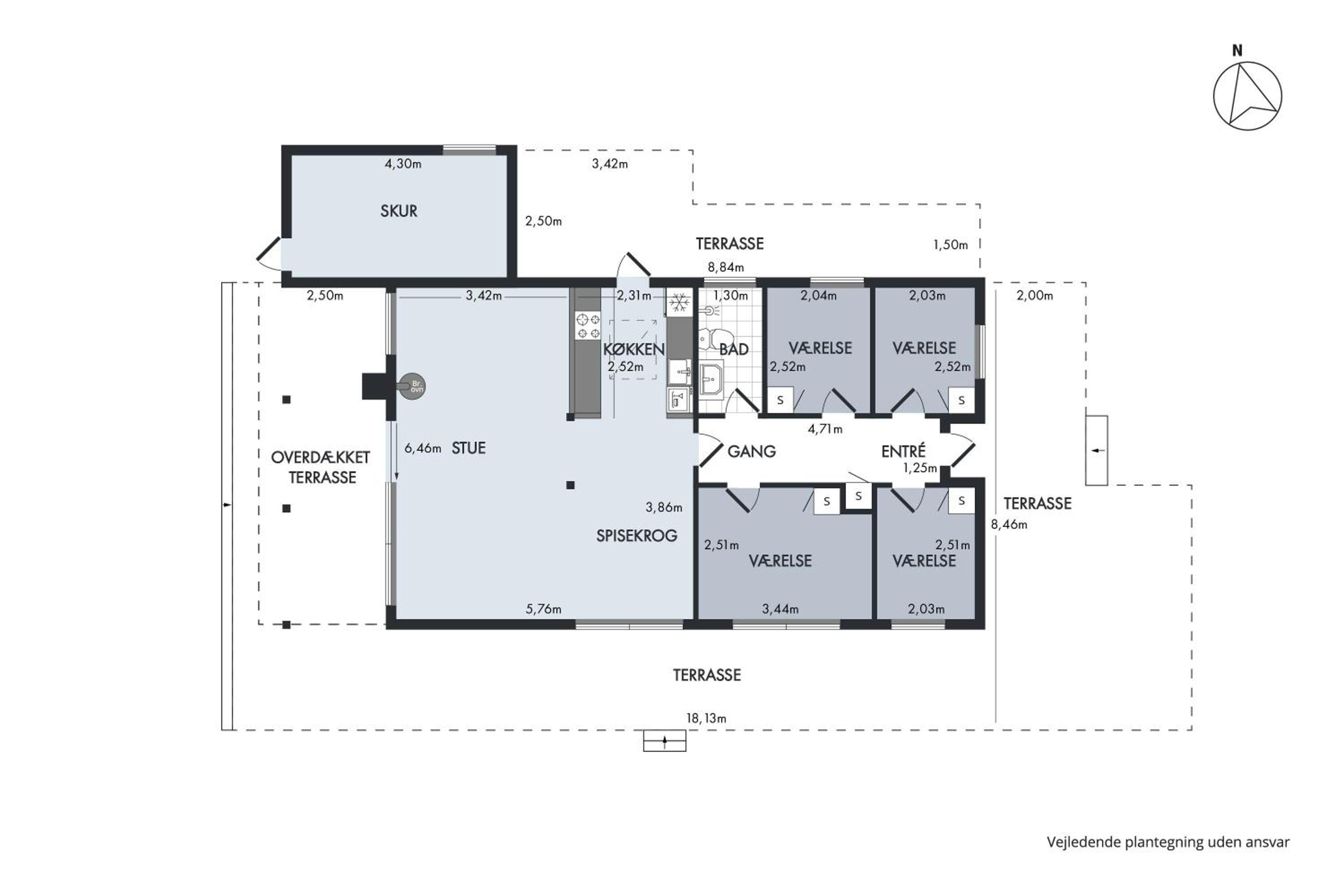 Nice Home In Knebel With 4 Bedrooms And Wifi view 4