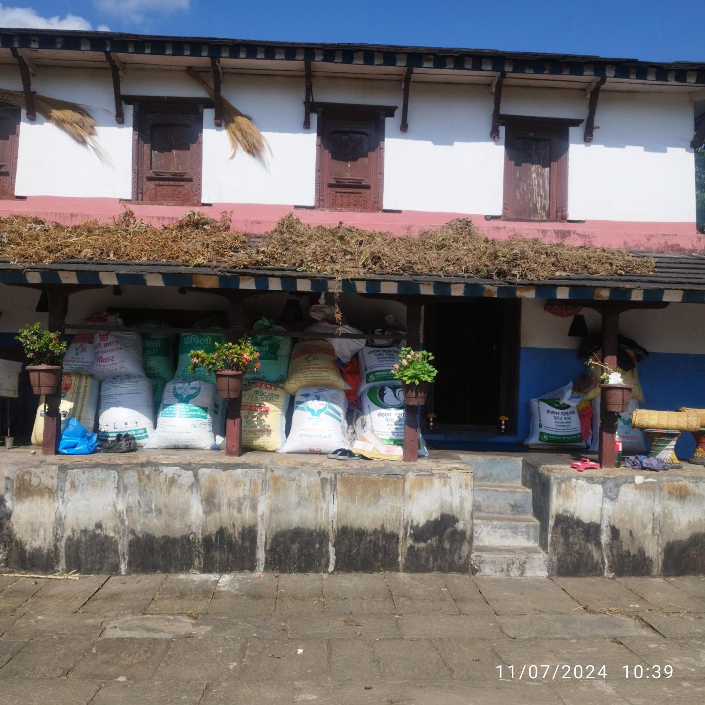 Gurung Ghachok kitchen and lodge view 5