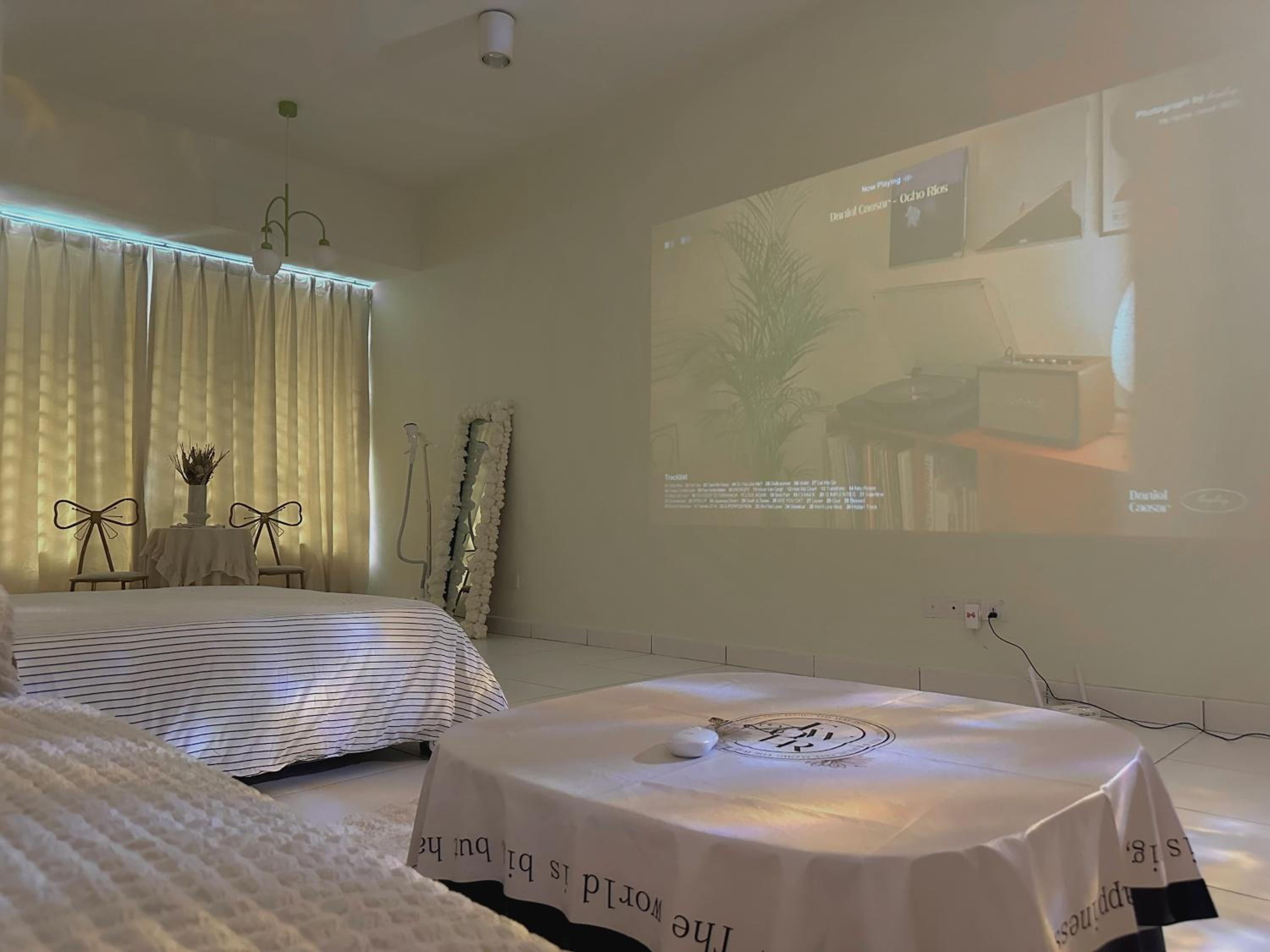 Studio at AkademikSuite JB Mount Austin with WiFi Projector Pool