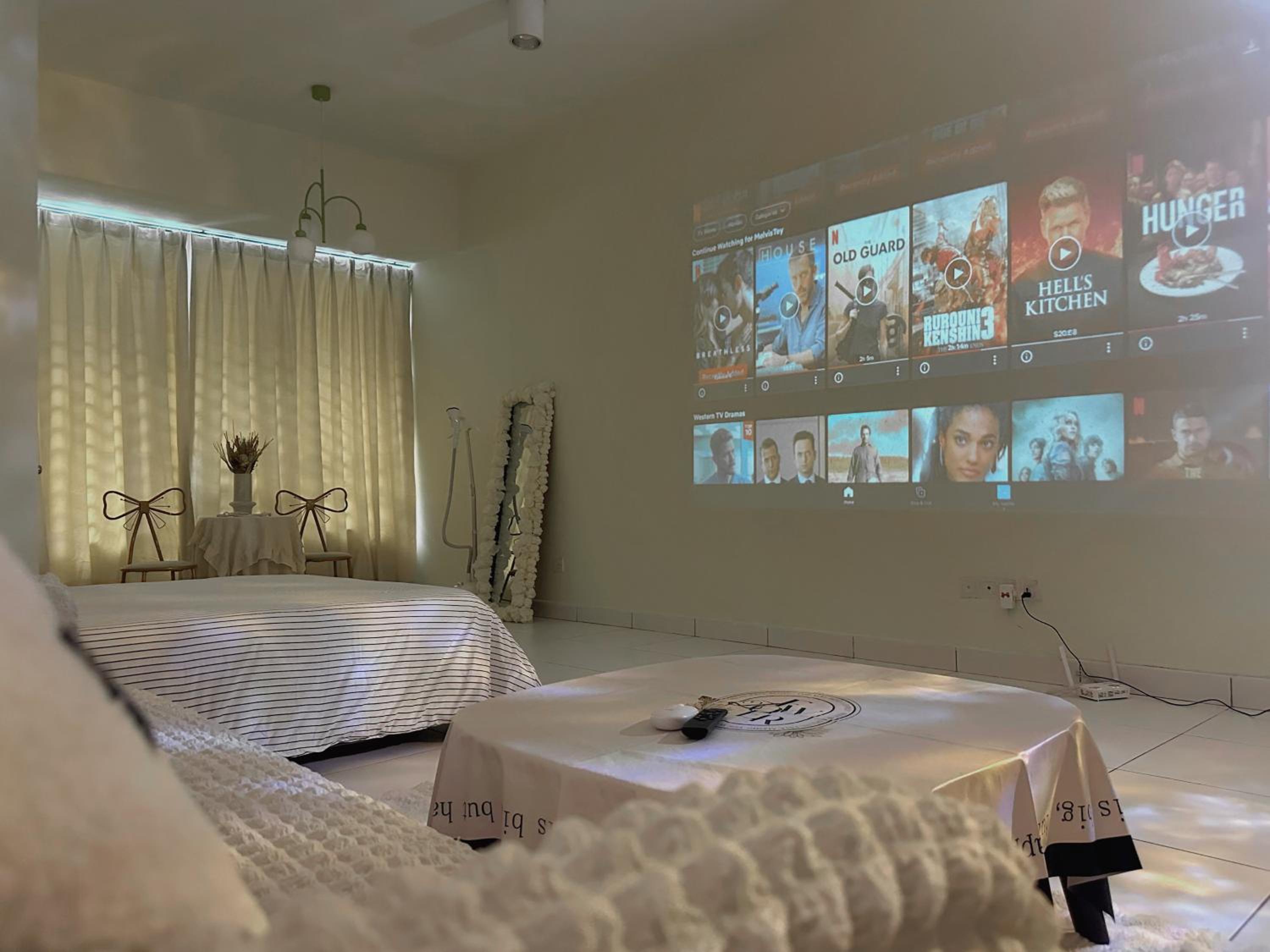 Studio at AkademikSuite JB Mount Austin with WiFi Projector Pool