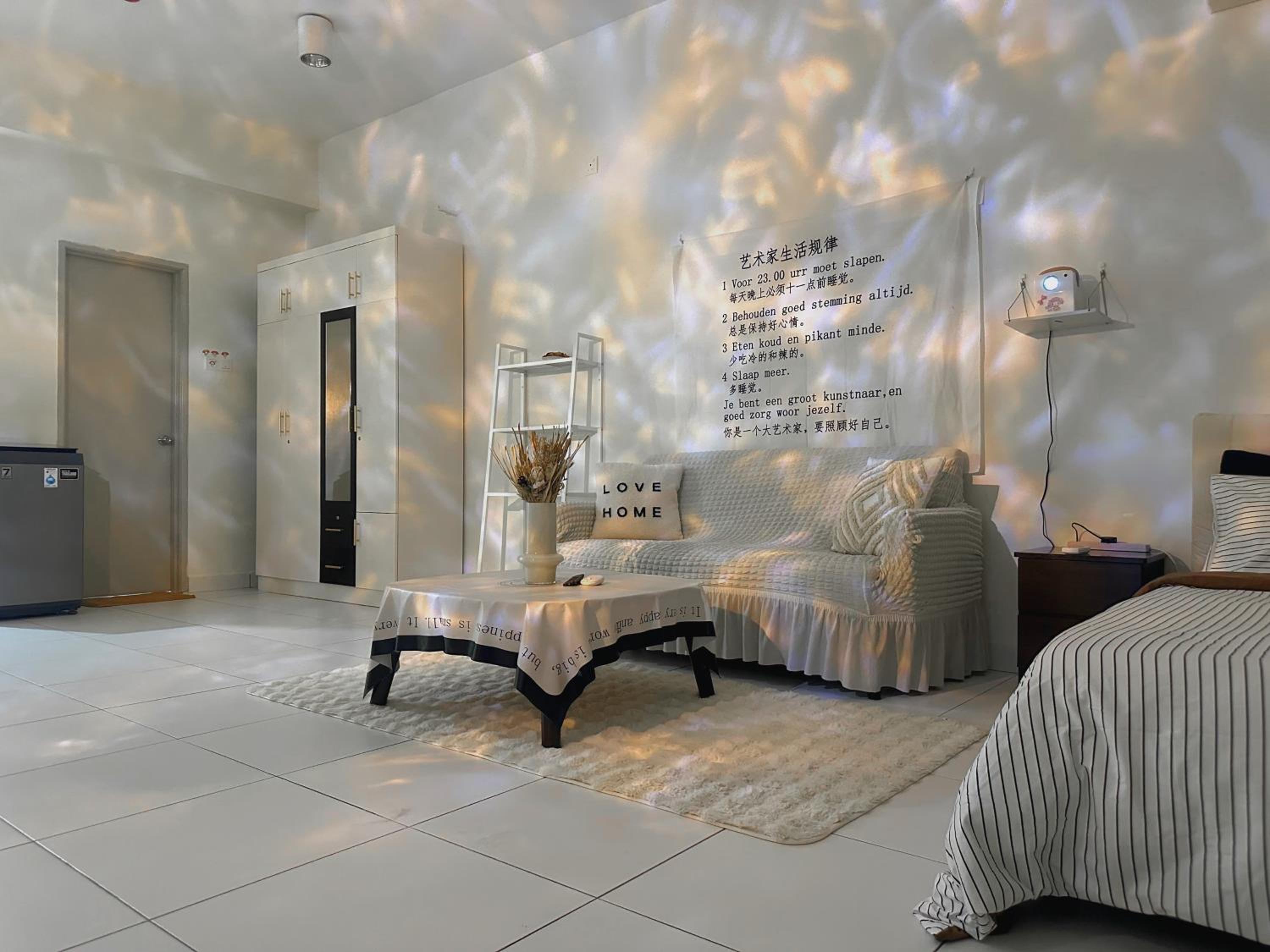 Studio at AkademikSuite JB Mount Austin with WiFi Projector Pool