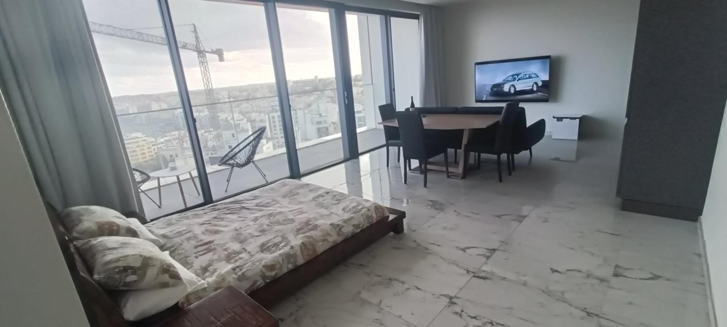 St Julian's Mercury Tower 13th floor Studio Apartment in the Sky in Tallest Zaha Hadid Tower in Malta photo 5