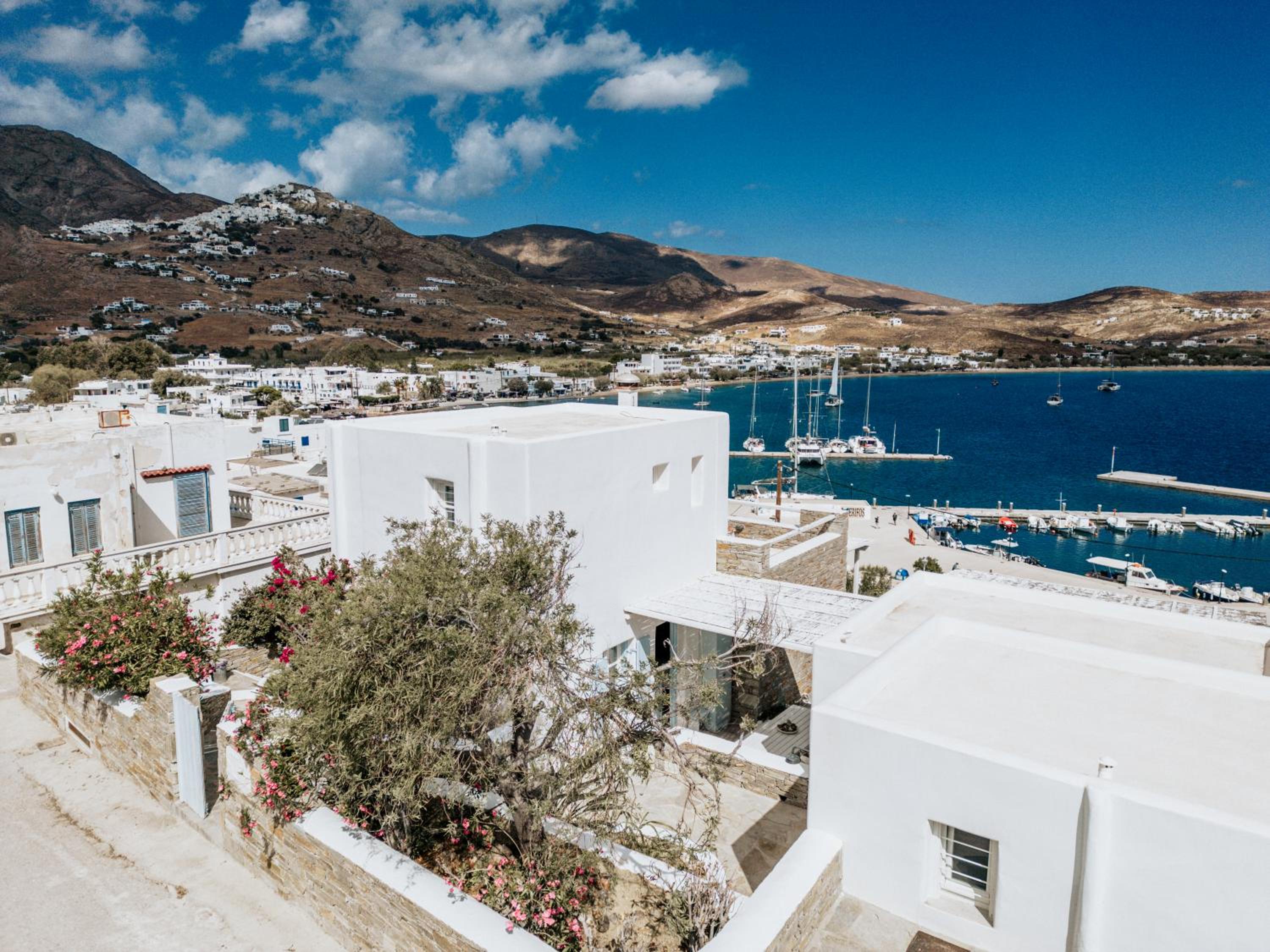 Samanti House, Leivadi Serifos view 2