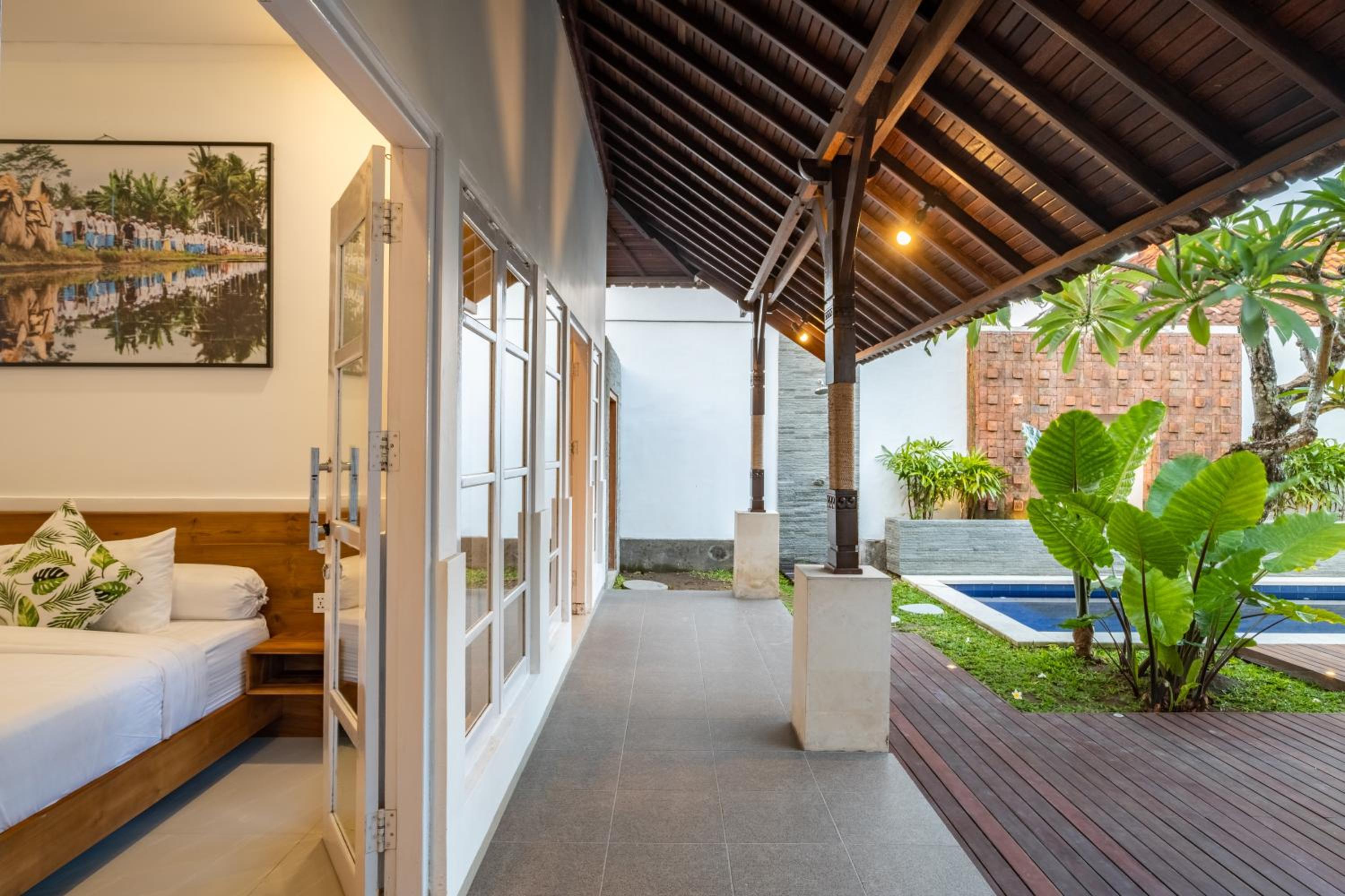 2 Bedroom Villa private Pool and BBQ Seminyak Bali view 3
