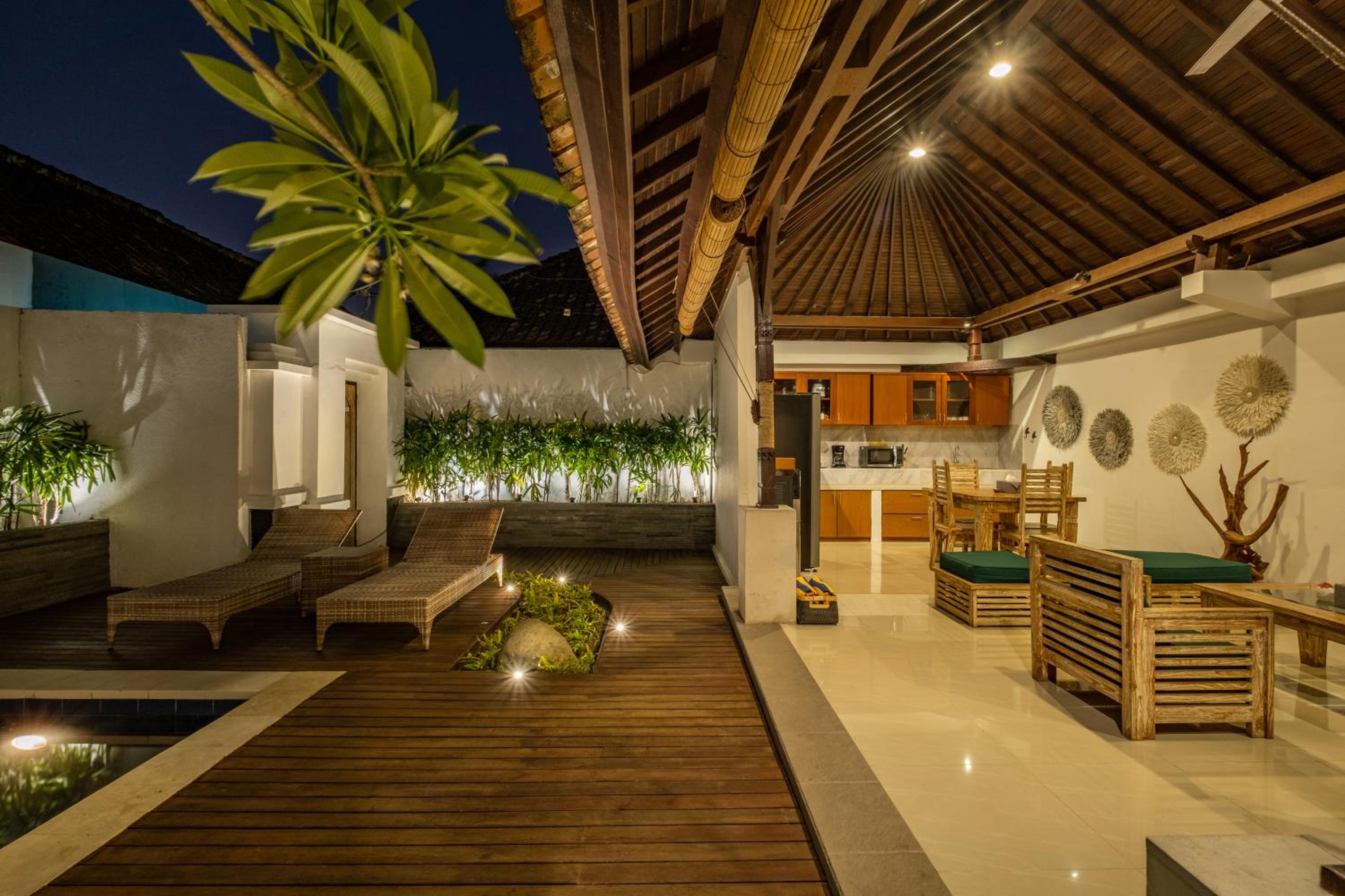 2 Bedroom Villa private Pool and BBQ Seminyak Bali view 4