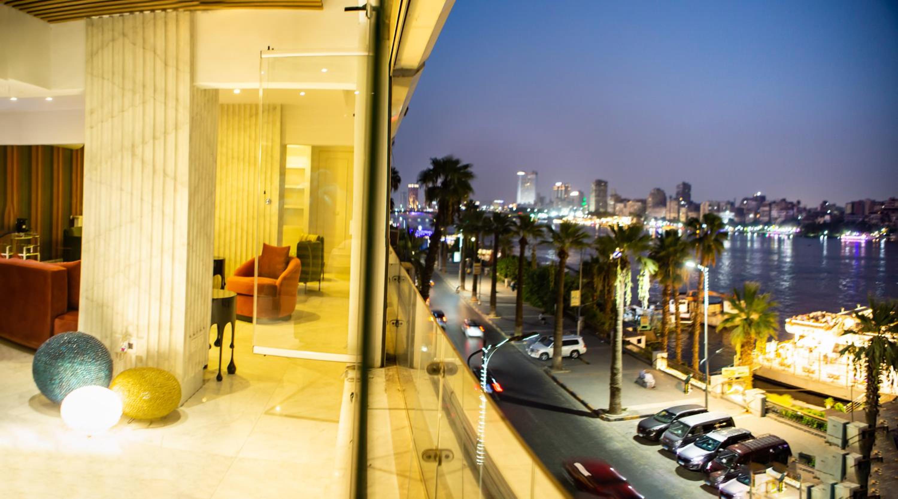 Luxurious 3BR Apartment with Stunning Nile Views