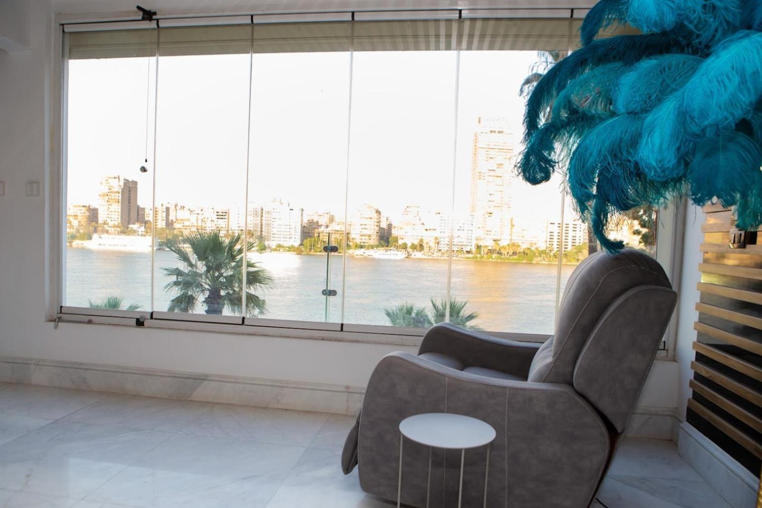Luxurious 3BR Apartment with Stunning Nile Views