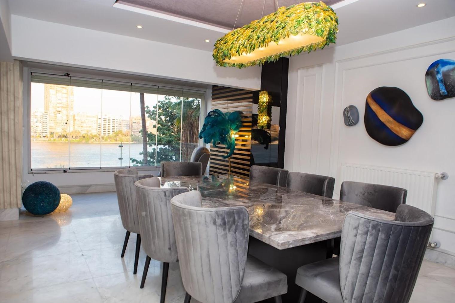 Luxurious 3BR Apartment with Stunning Nile Views