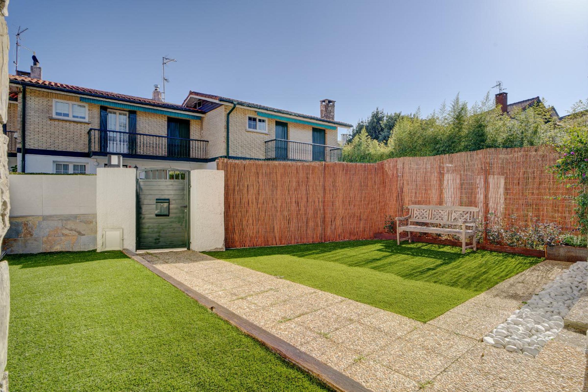 Villa familiar con jardín en Hondarribia, terraza, céntrico, 4HB view 5