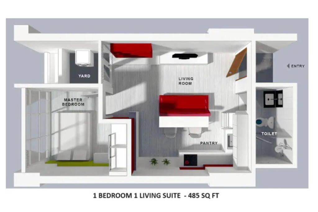 Purrfect Nook 1BR Georgetown Straits Garden 一房一厅式 photo 3